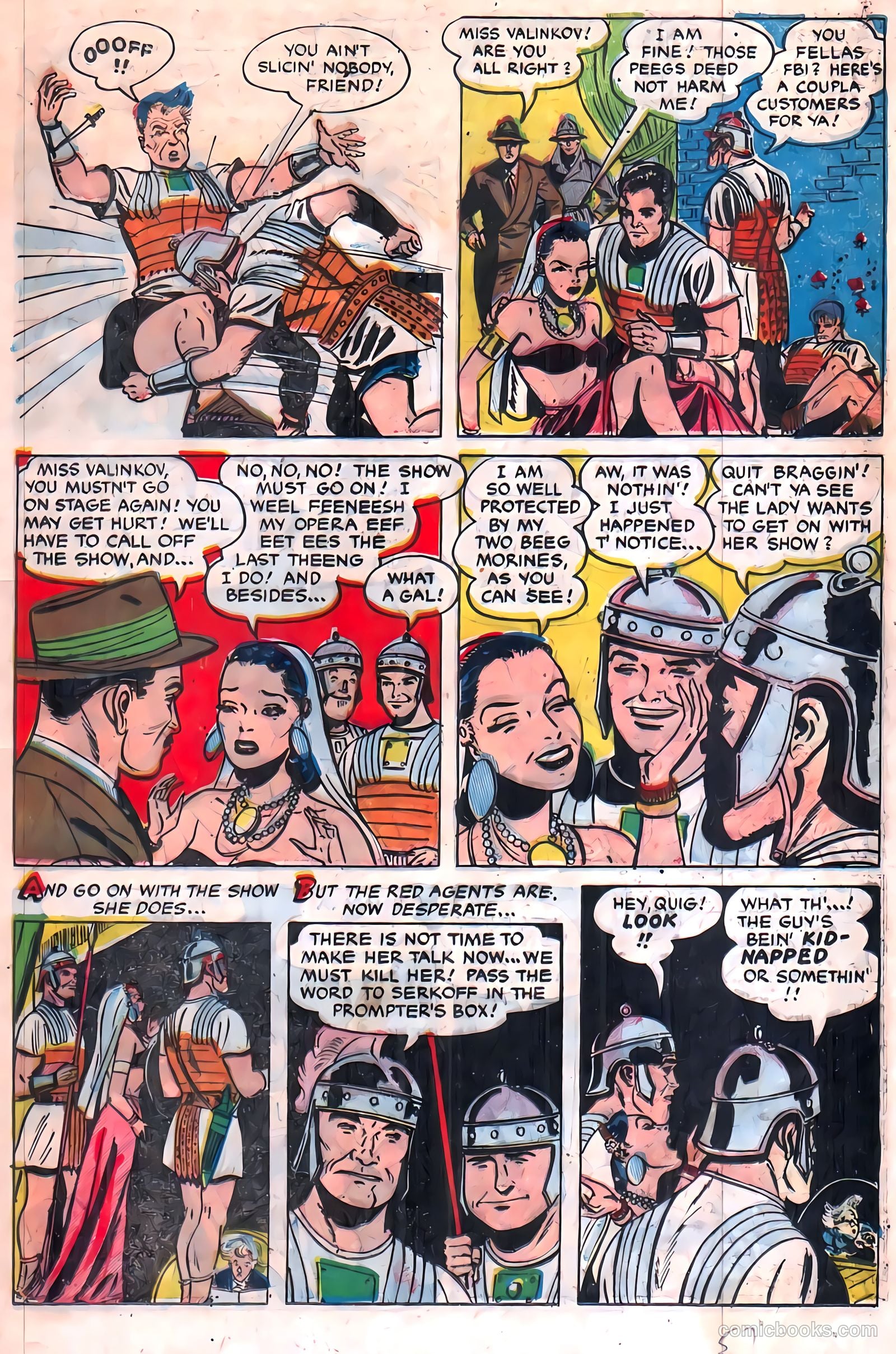 Fighting Leathernecks #4 (1952) — page 21 of 36