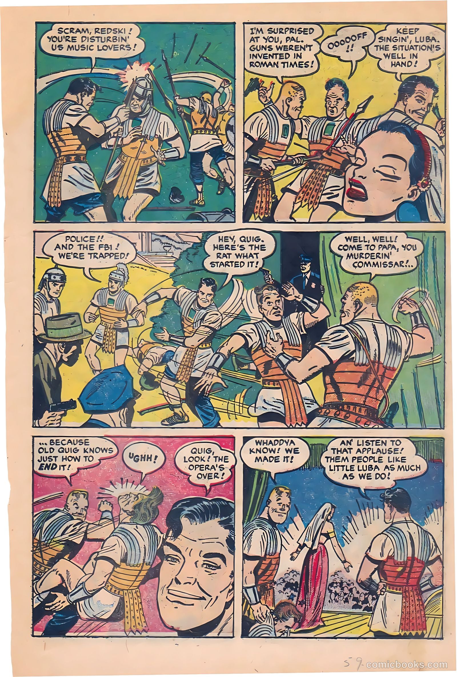 Fighting Leathernecks #4 (1952) — page 23 of 36