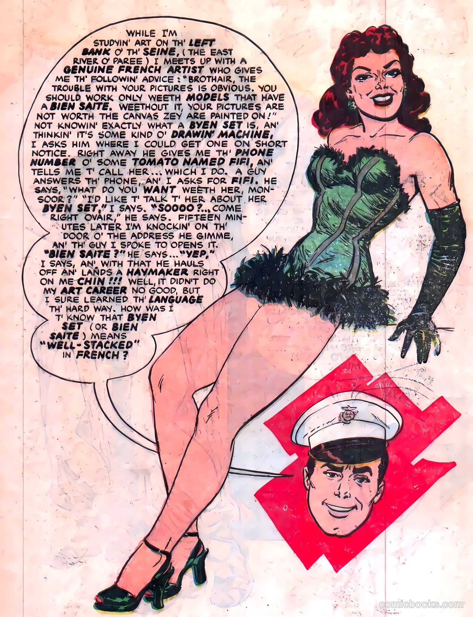 Fighting Leathernecks #4 (1952) — page 29 of 36