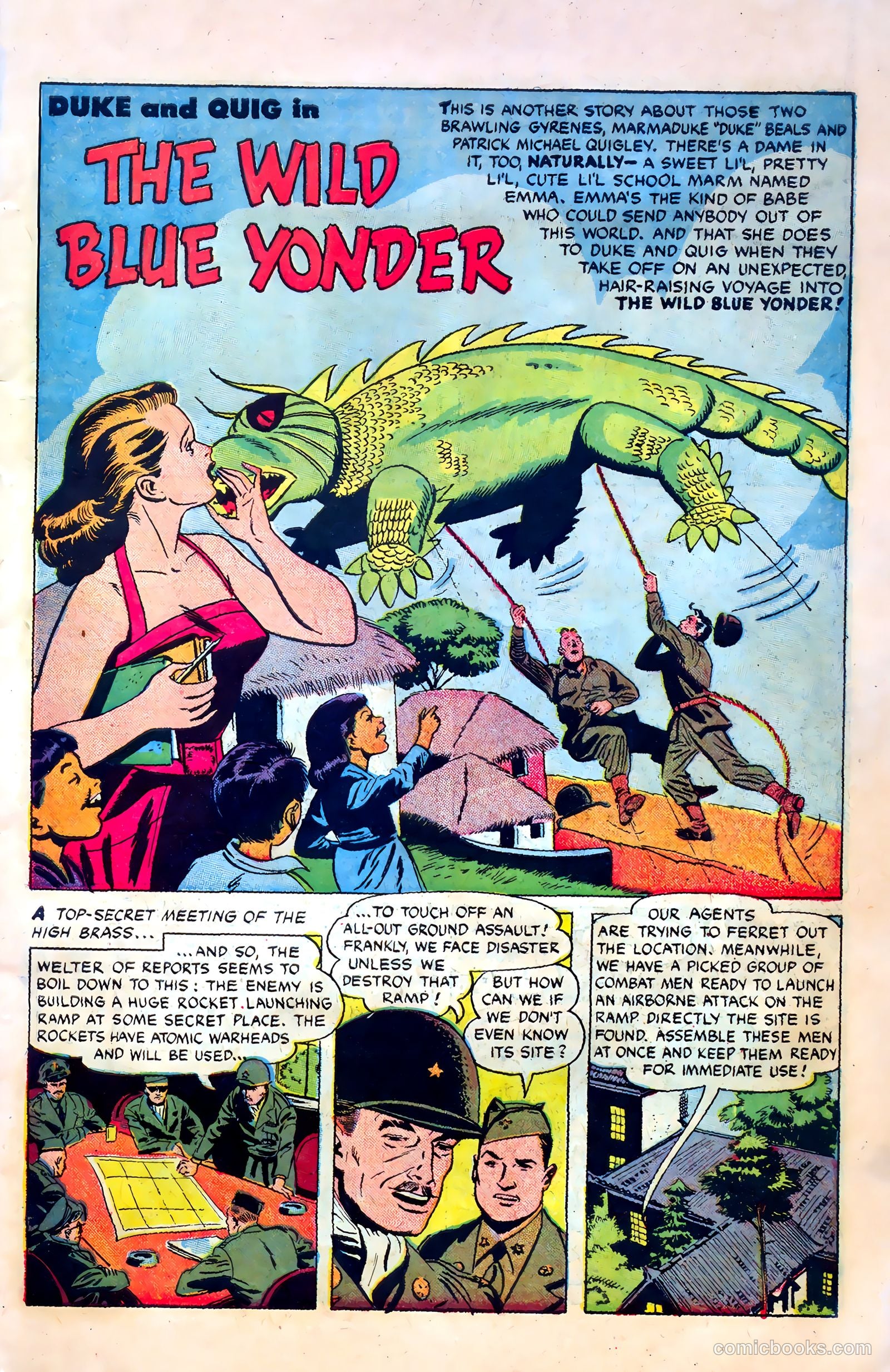 Fighting Leathernecks #5 (1952) — page 3 of 36