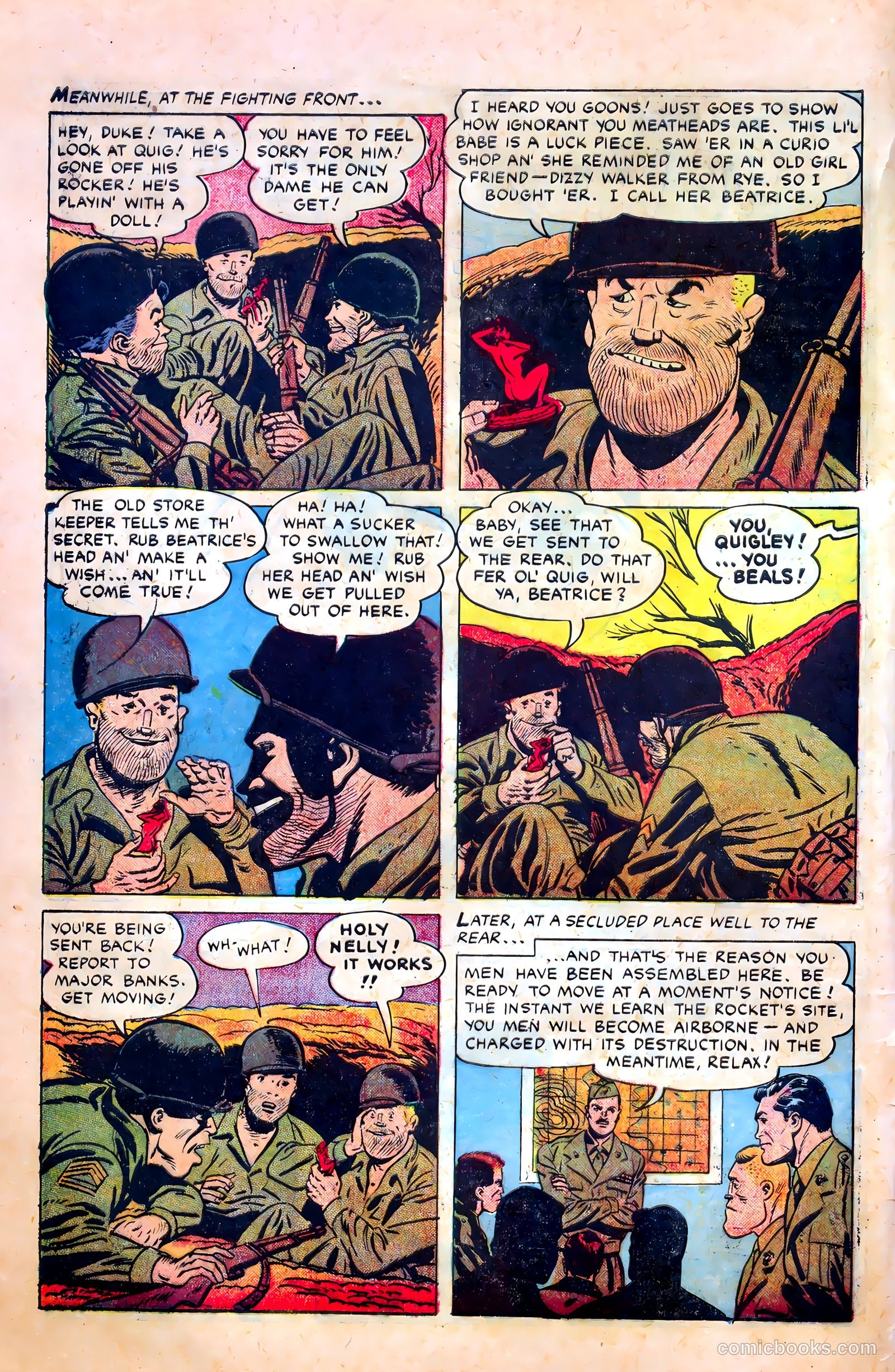Fighting Leathernecks #5 (1952) — page 4 of 36