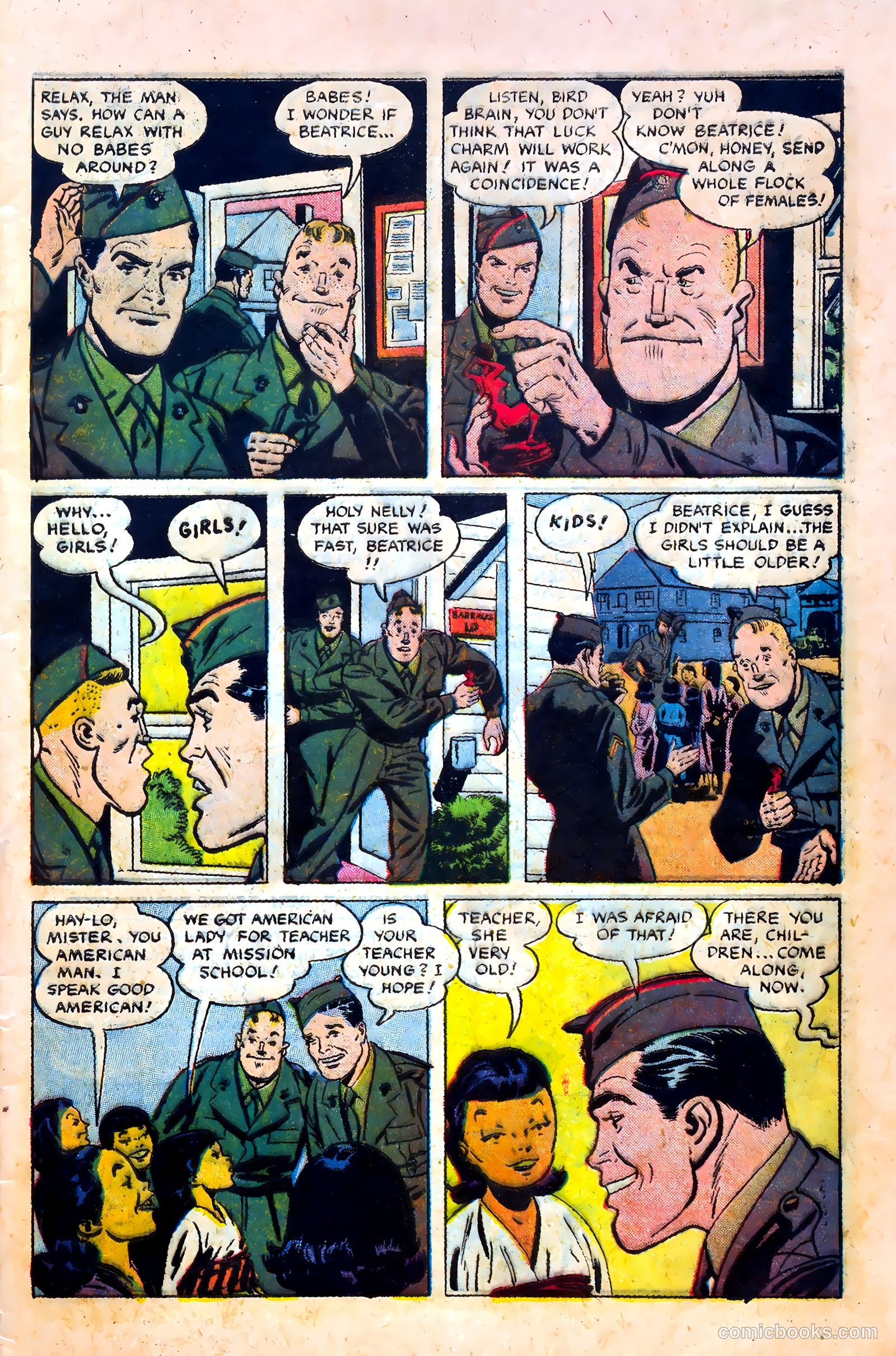 Fighting Leathernecks #5 (1952) — page 5 of 36