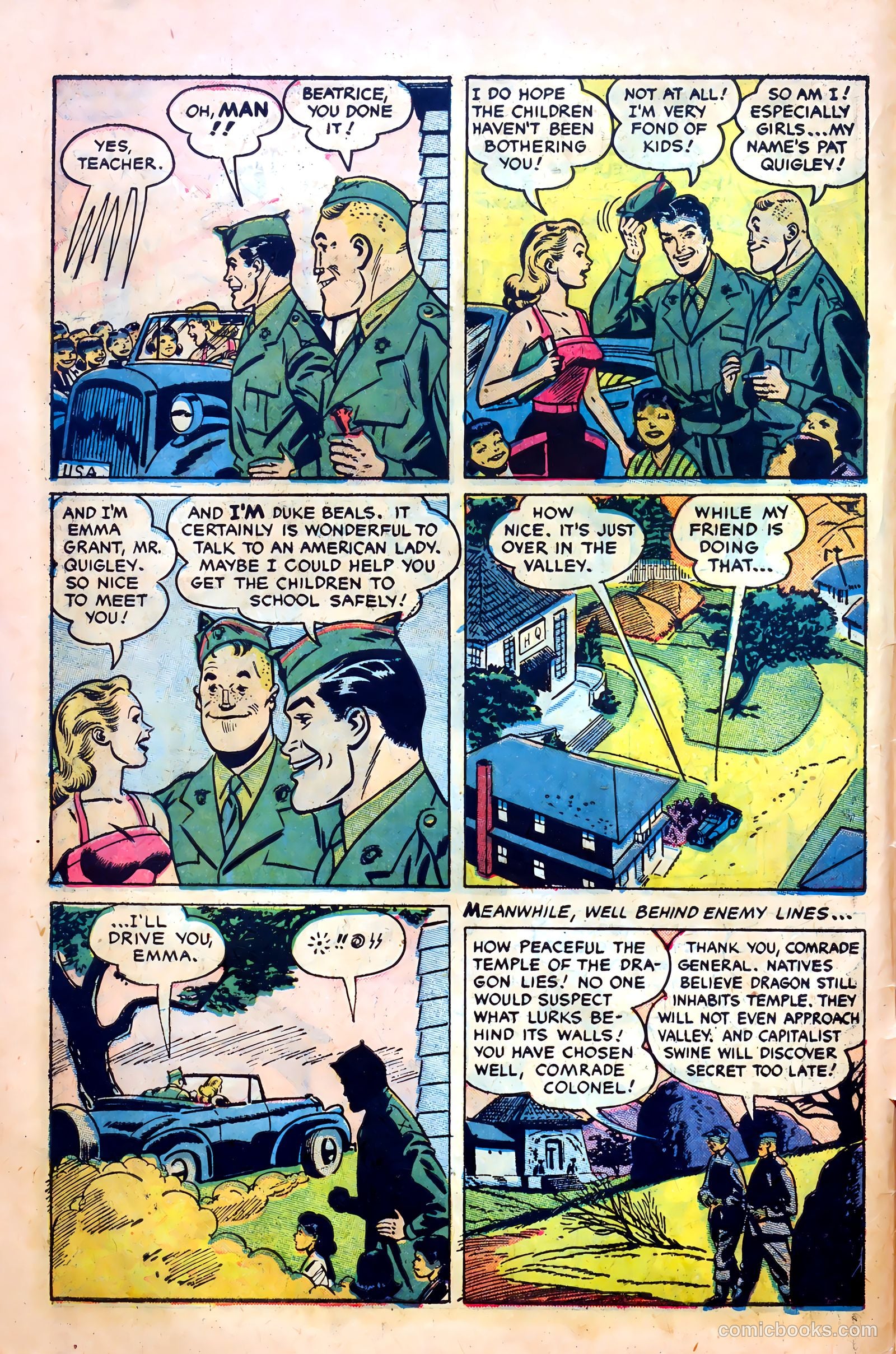 Fighting Leathernecks #5 (1952) — page 6 of 36