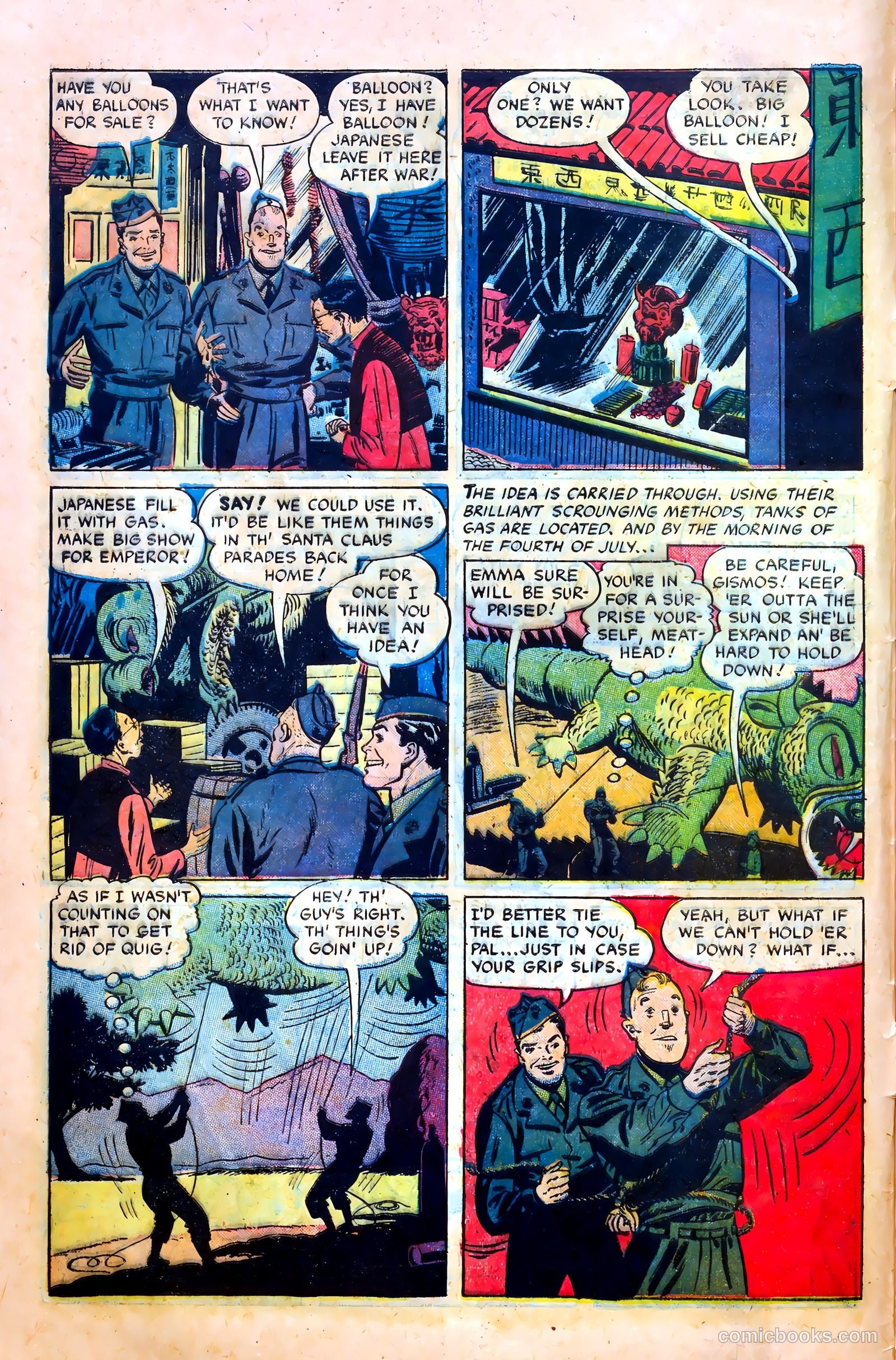 Fighting Leathernecks #5 (1952) — page 8 of 36