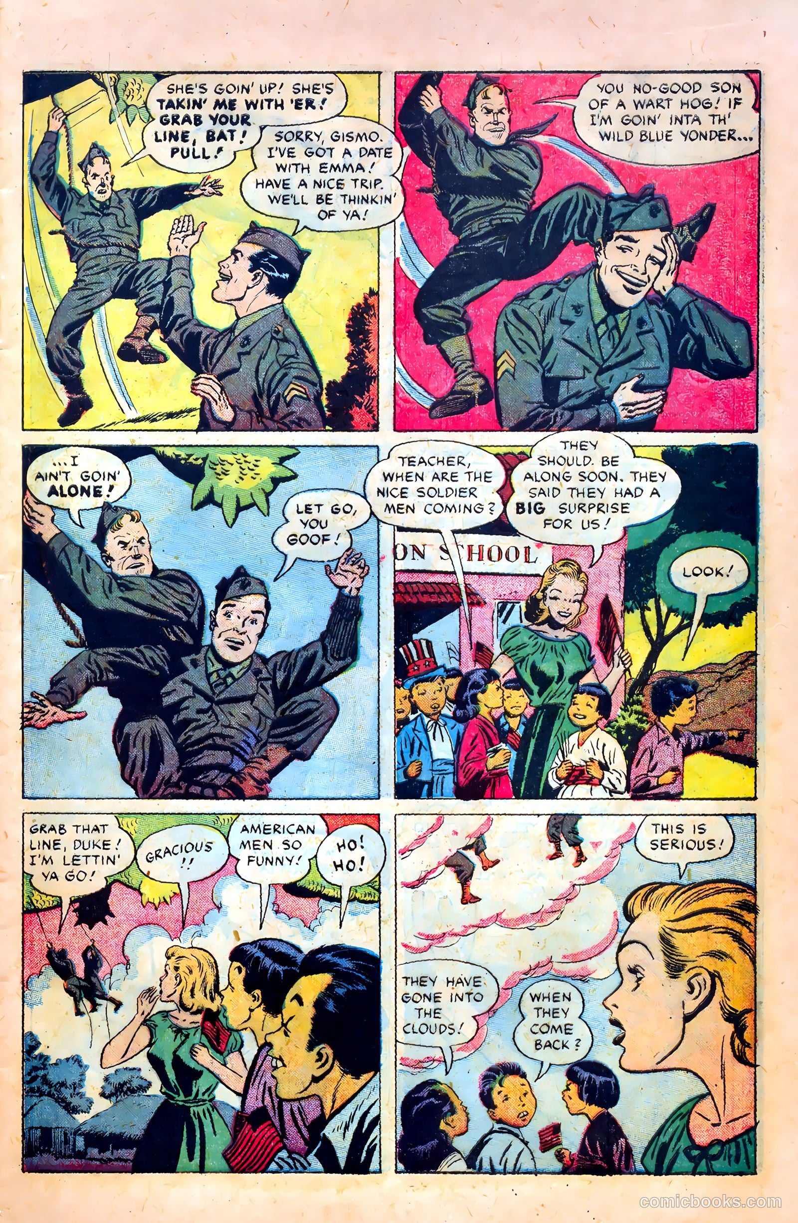 Fighting Leathernecks #5 (1952) — page 9 of 36