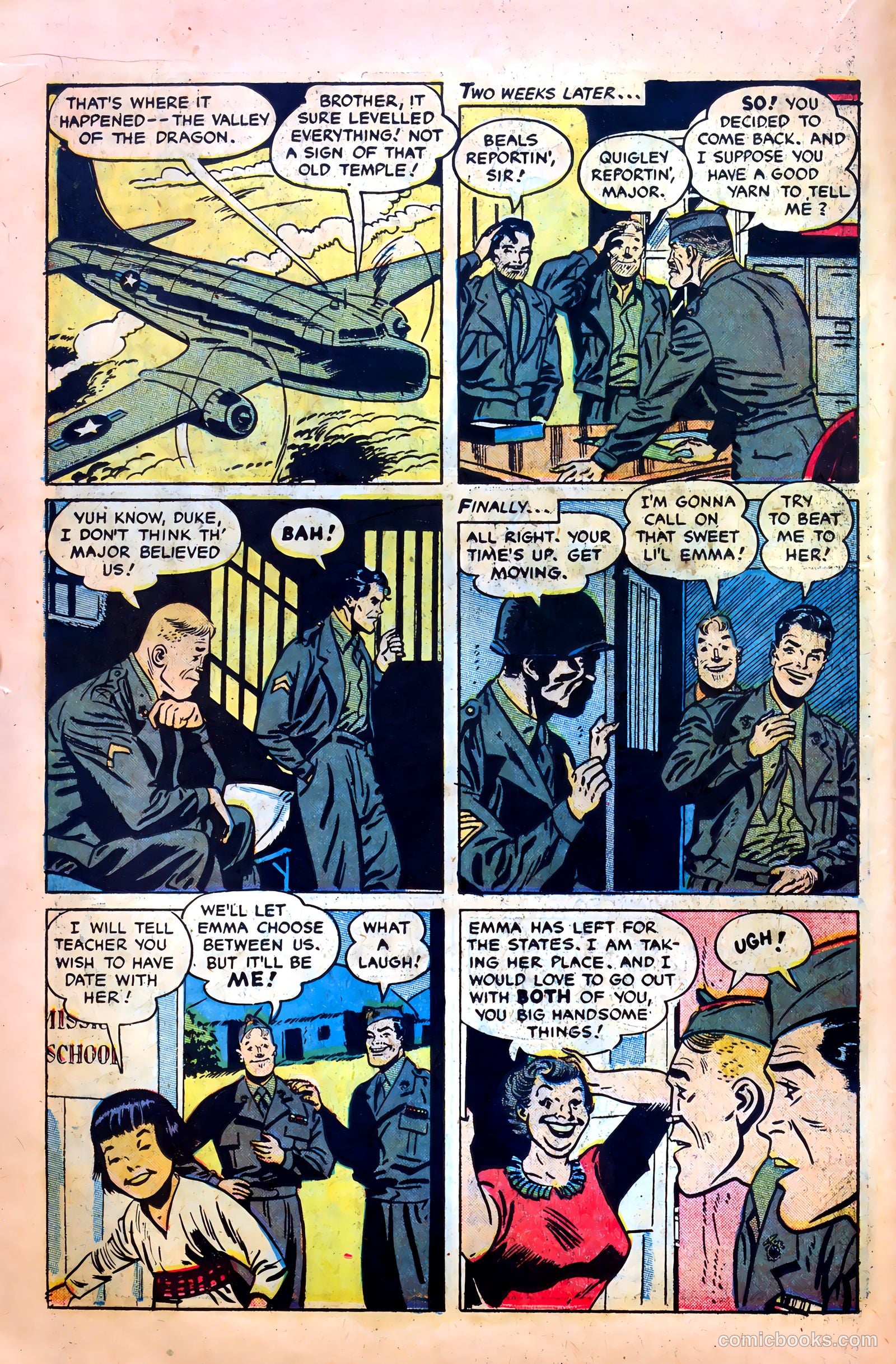 Fighting Leathernecks #5 (1952) — page 14 of 36