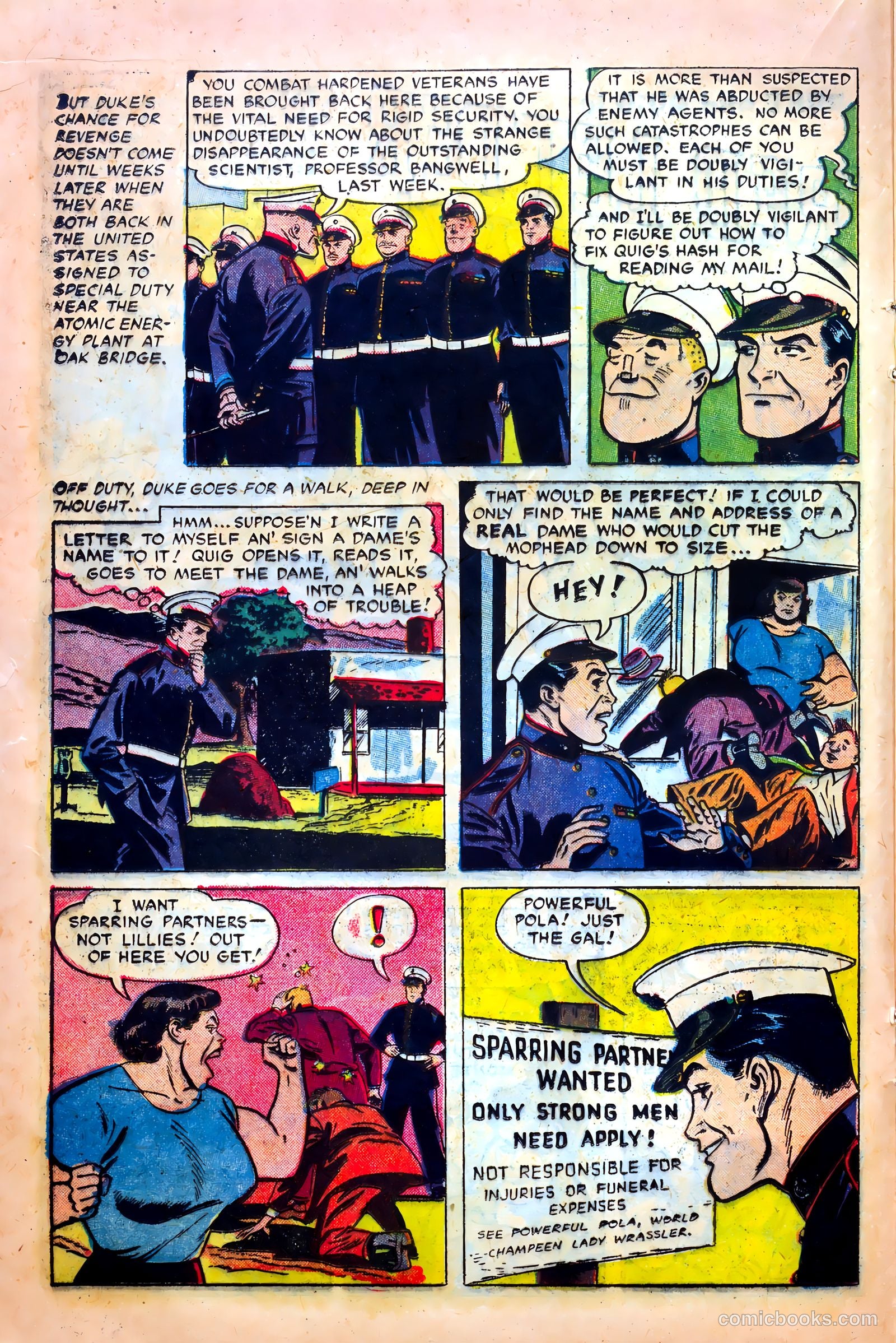Fighting Leathernecks #5 (1952) — page 16 of 36