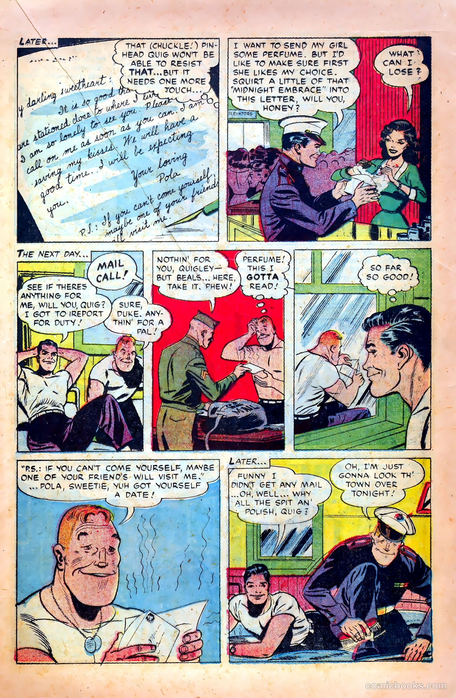 Fighting Leathernecks #5 (1952) — page 17 of 36