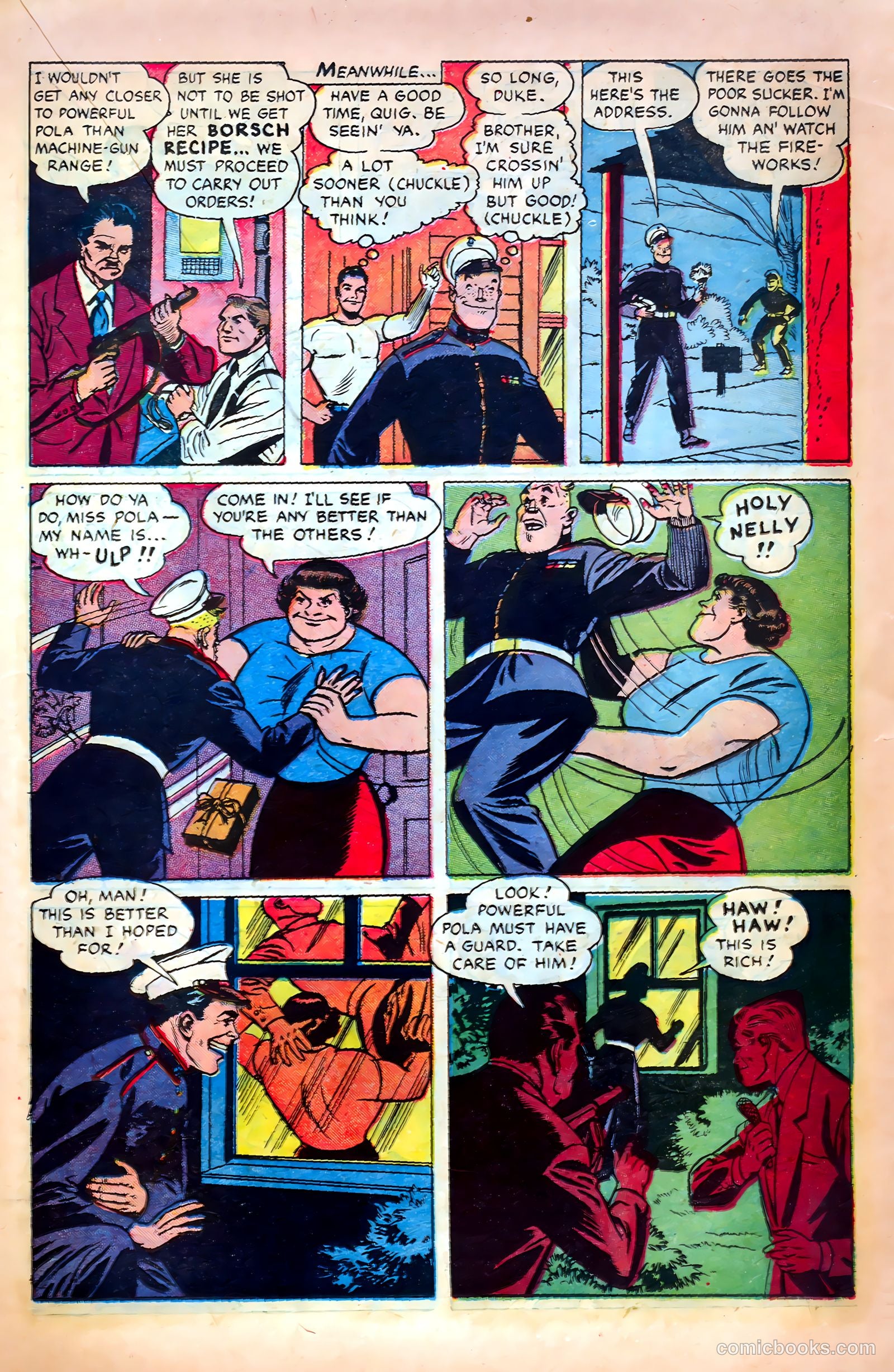 Fighting Leathernecks #5 (1952) — page 19 of 36
