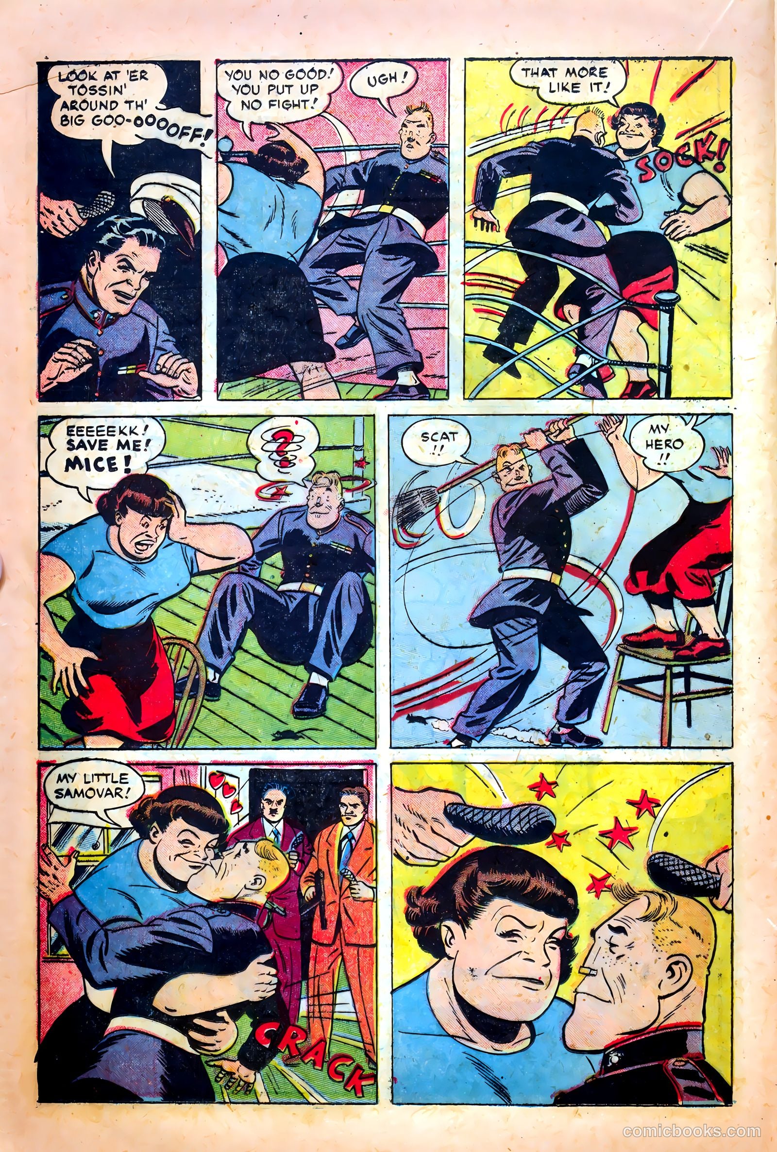 Fighting Leathernecks #5 (1952) — page 20 of 36