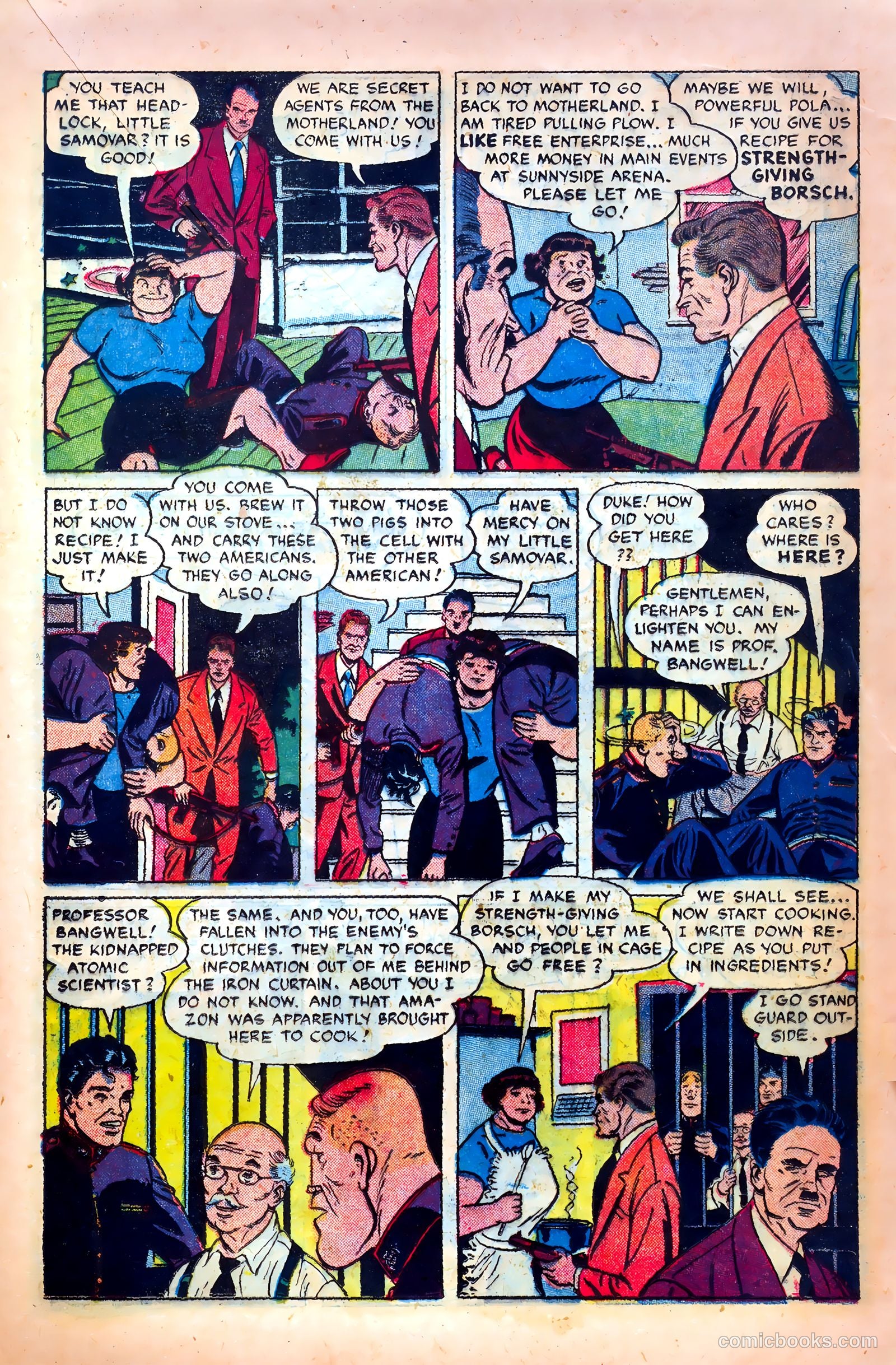 Fighting Leathernecks #5 (1952) — page 21 of 36
