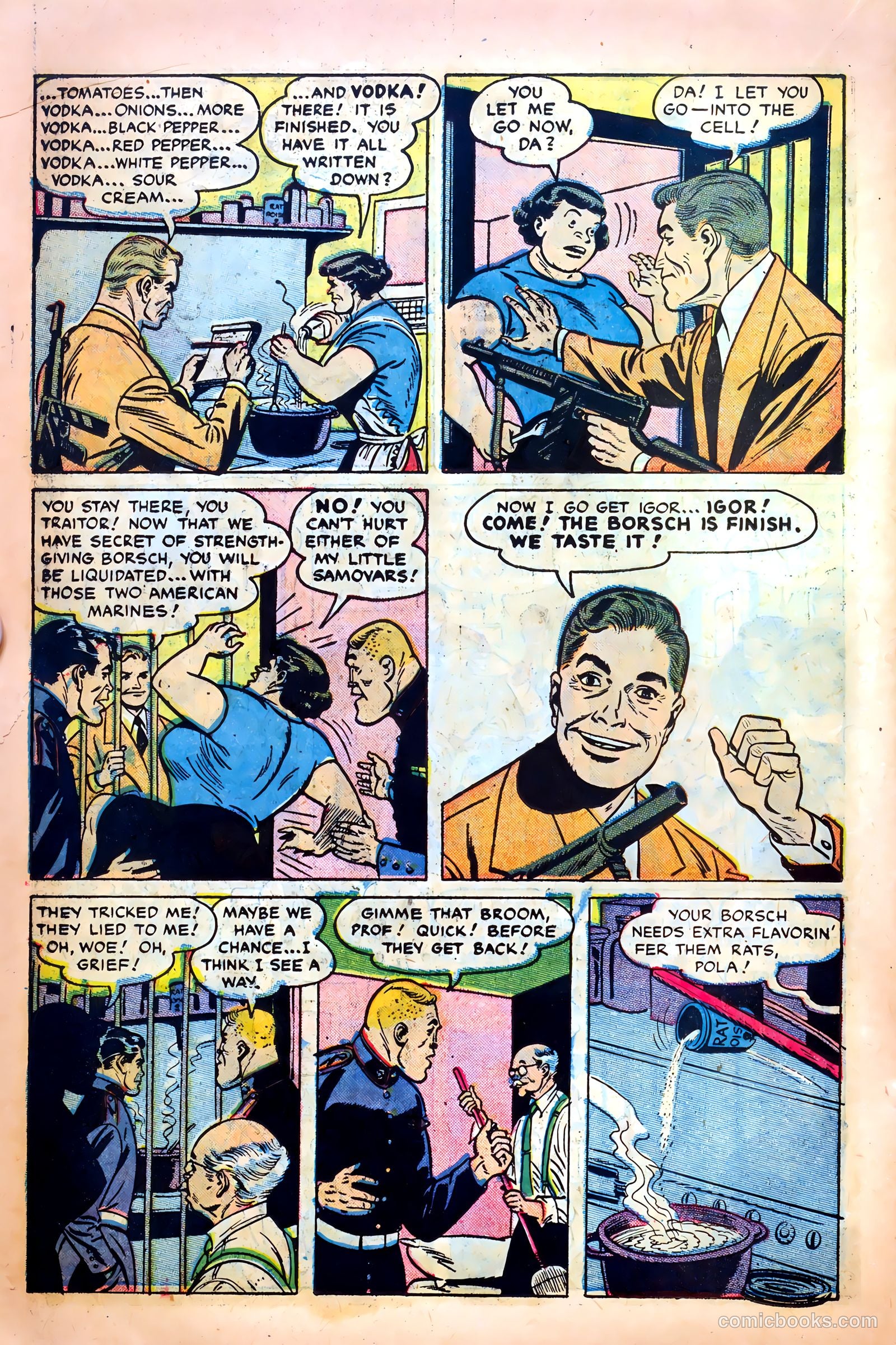 Fighting Leathernecks #5 (1952) — page 22 of 36