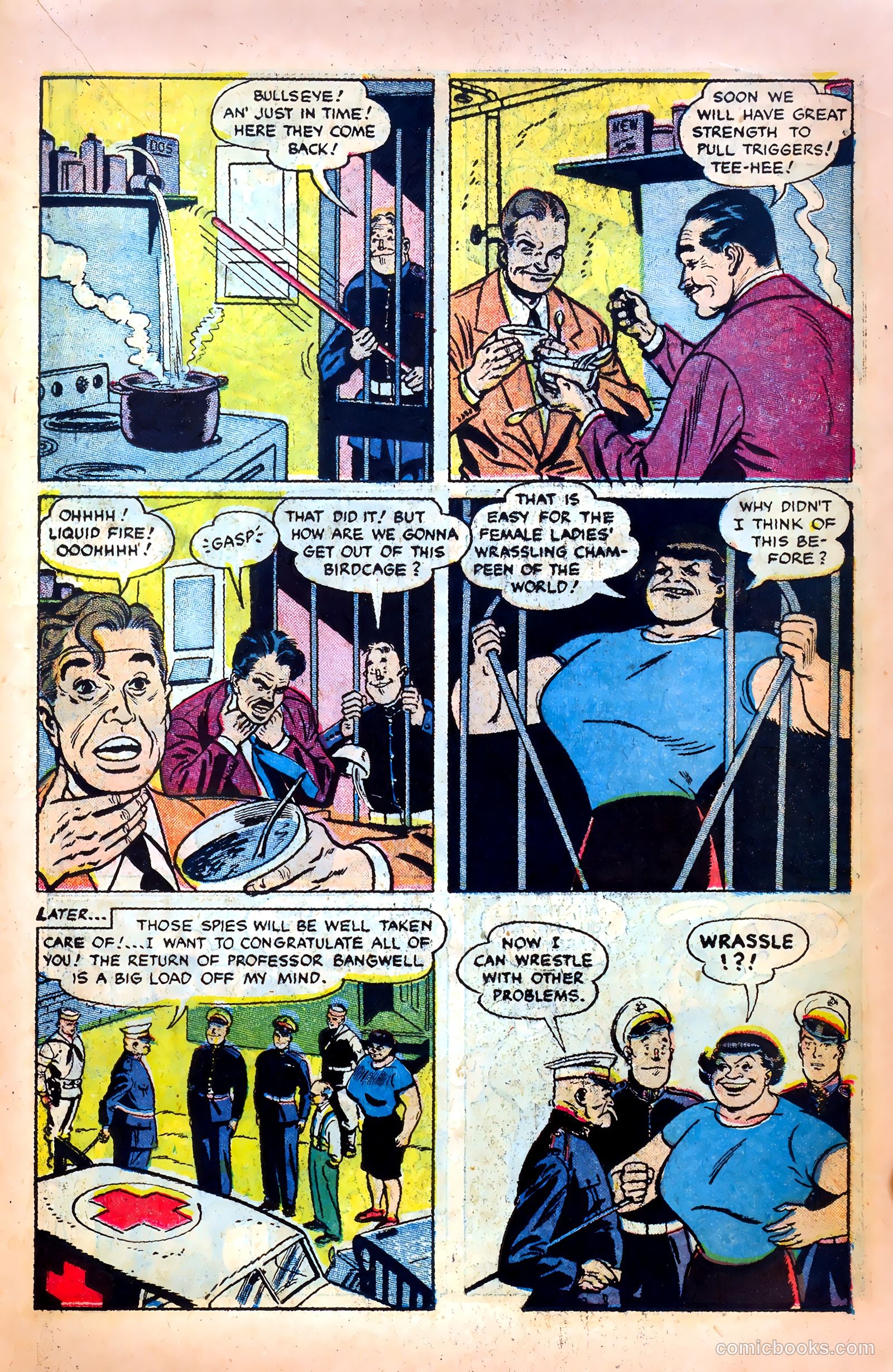Fighting Leathernecks #5 (1952) — page 23 of 36