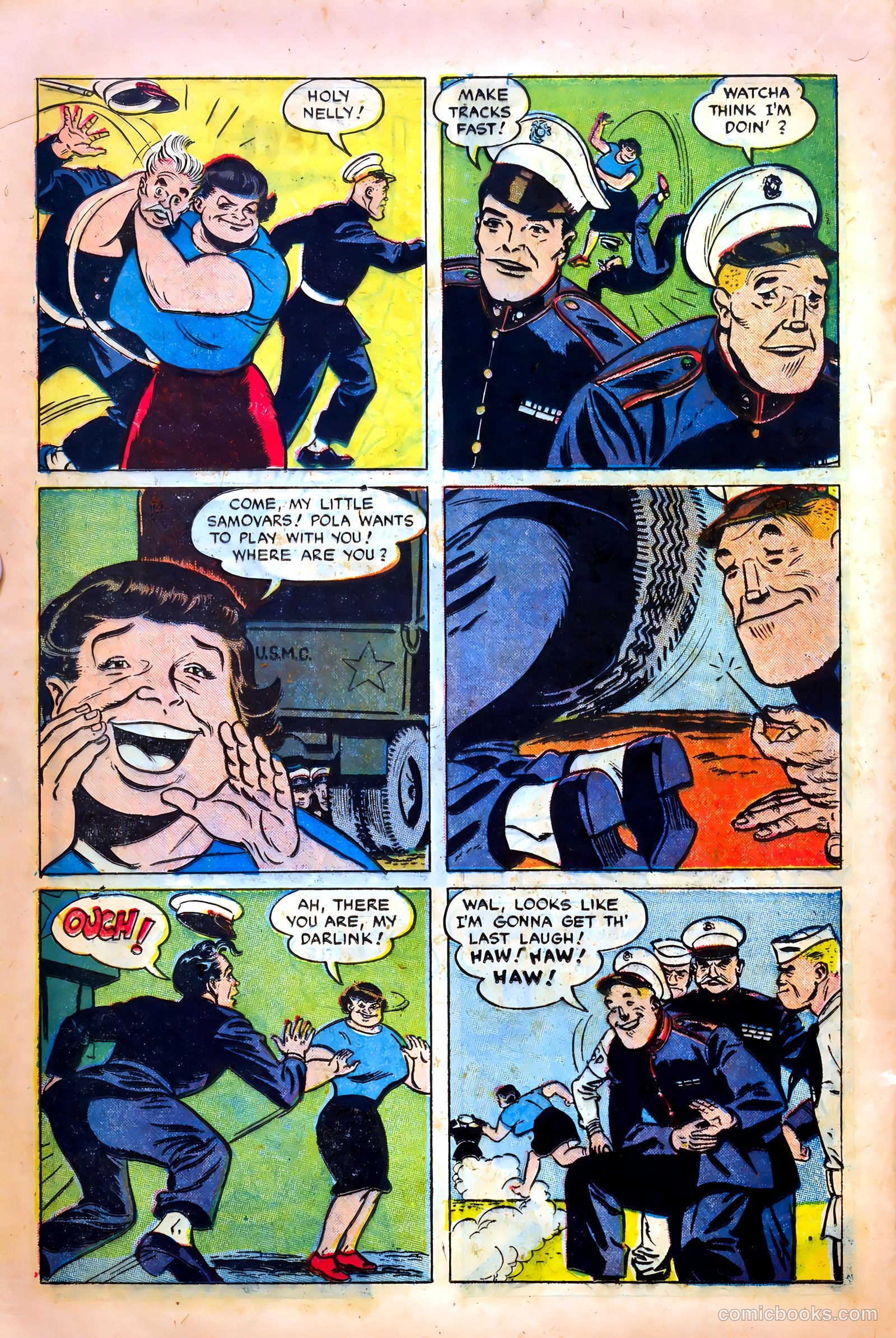 Fighting Leathernecks #5 (1952) — page 24 of 36