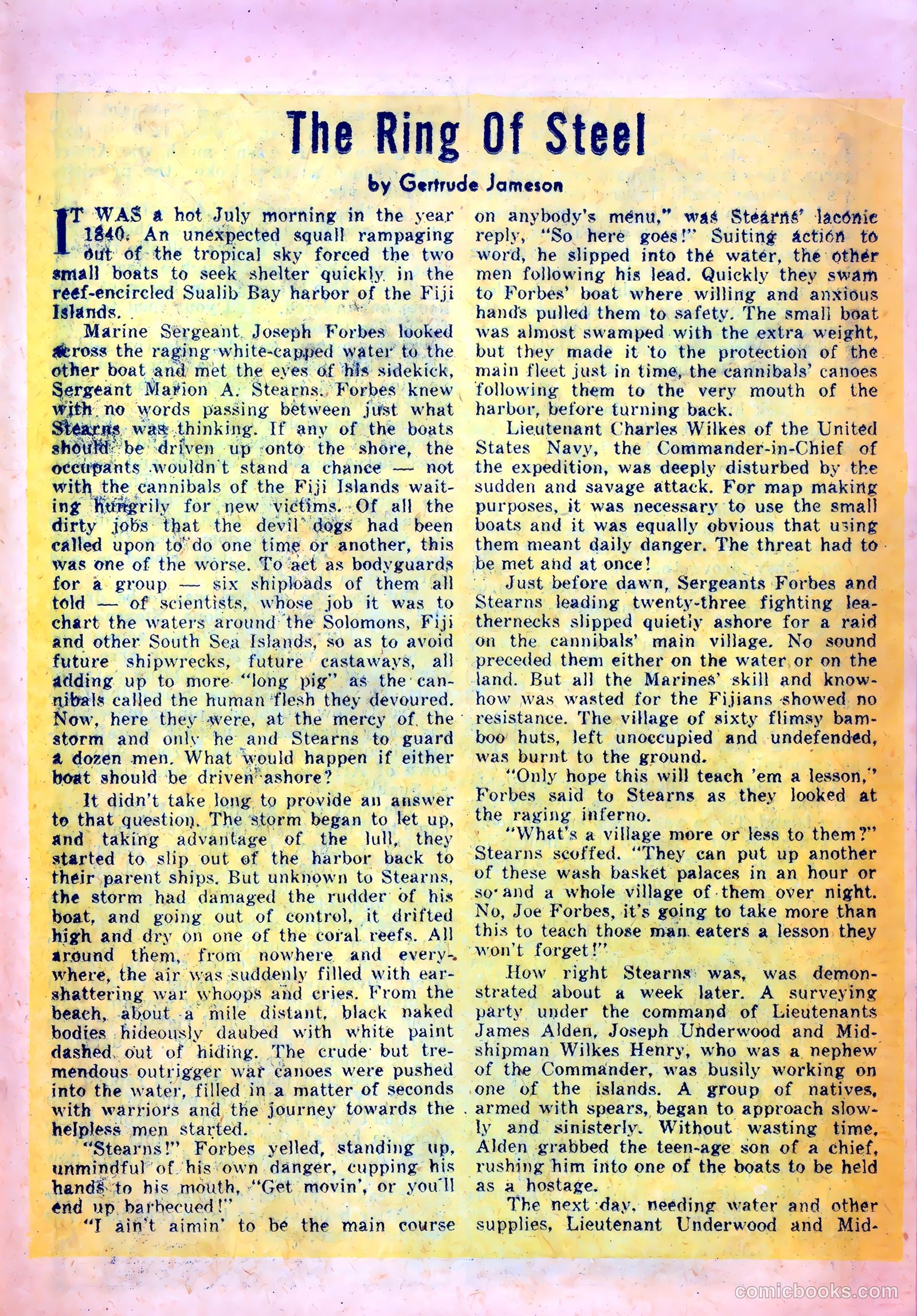 Fighting Leathernecks #5 (1952) — page 25 of 36