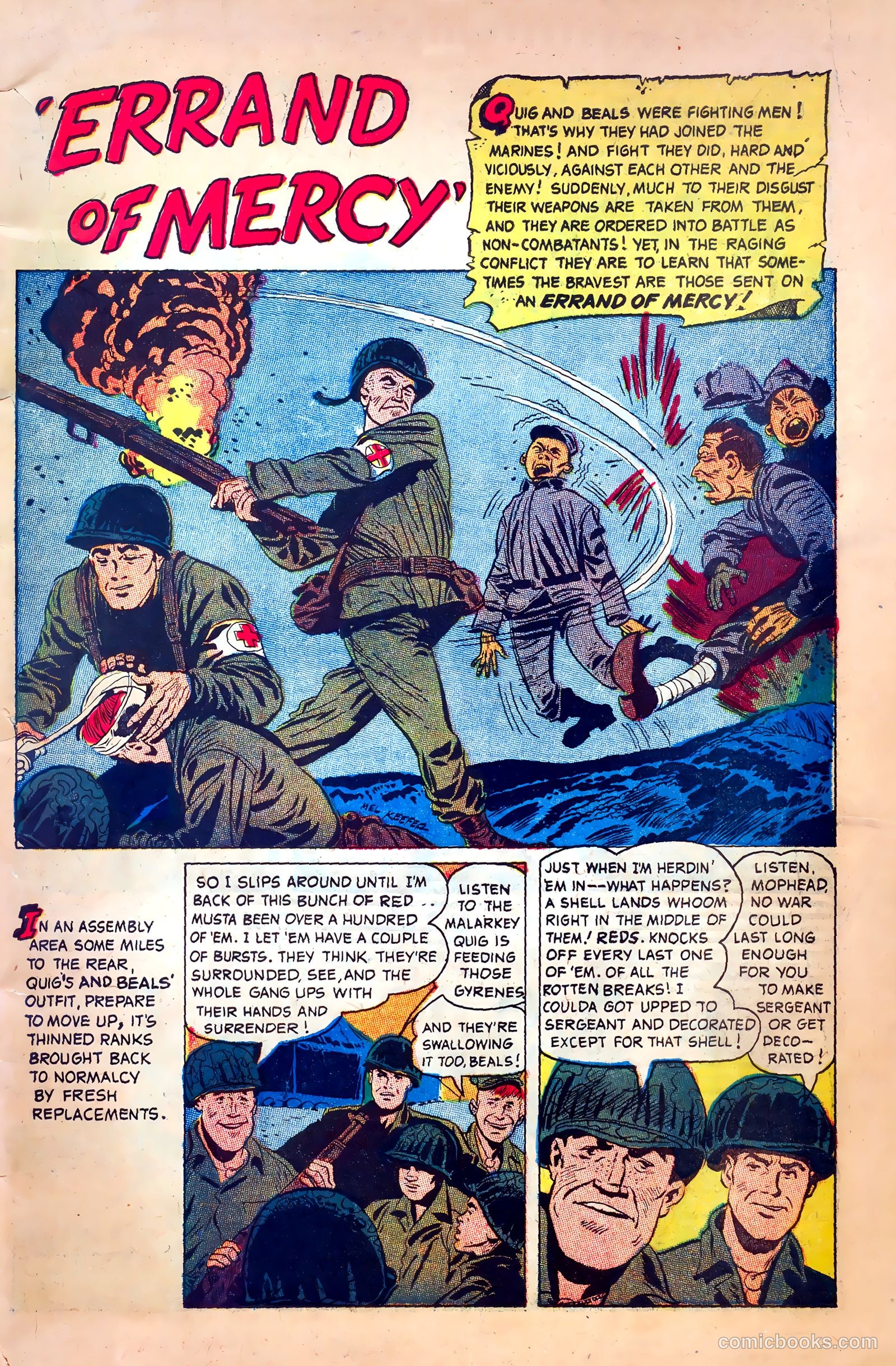 Fighting Leathernecks #6 (1952) — page 3 of 36
