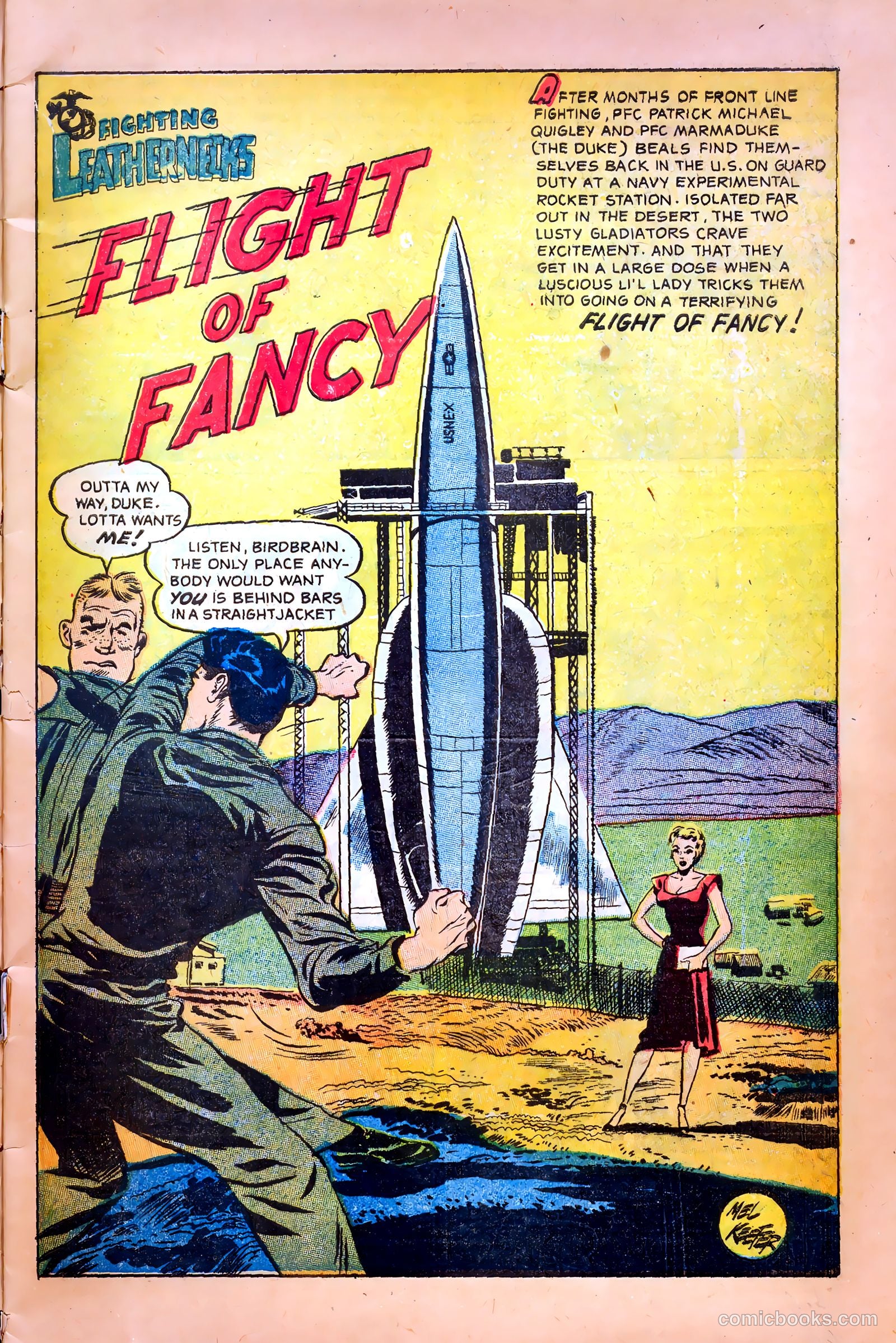 Fighting Leathernecks #6 (1952) — page 7 of 36