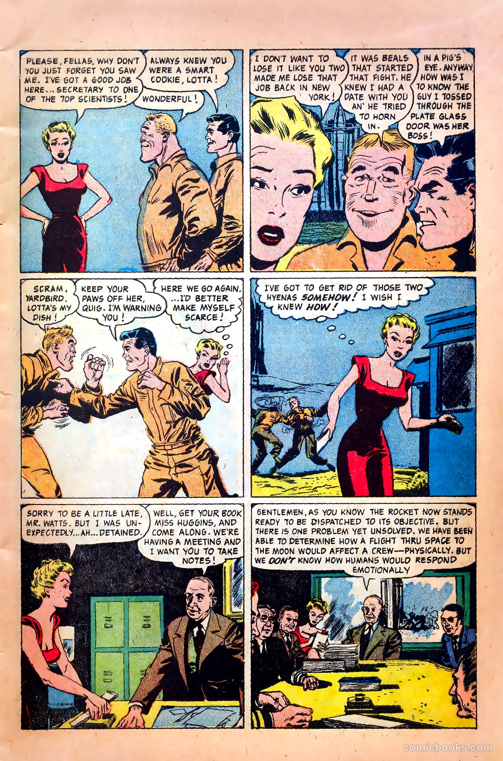 Fighting Leathernecks #6 (1952) — page 9 of 36