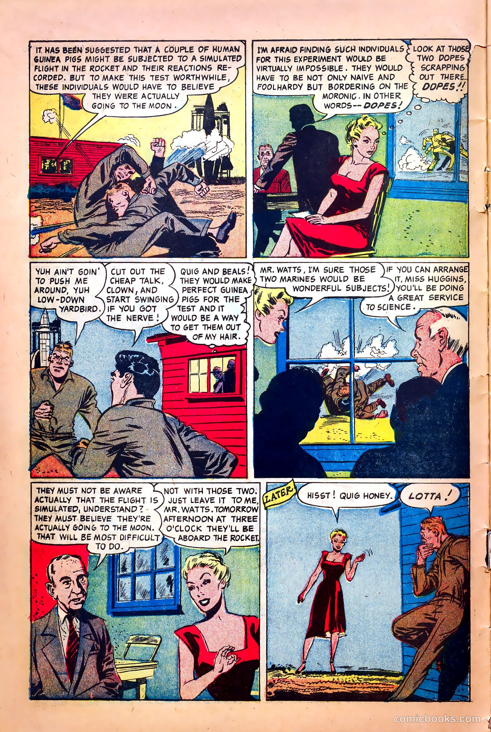 Fighting Leathernecks #6 (1952) — page 10 of 36