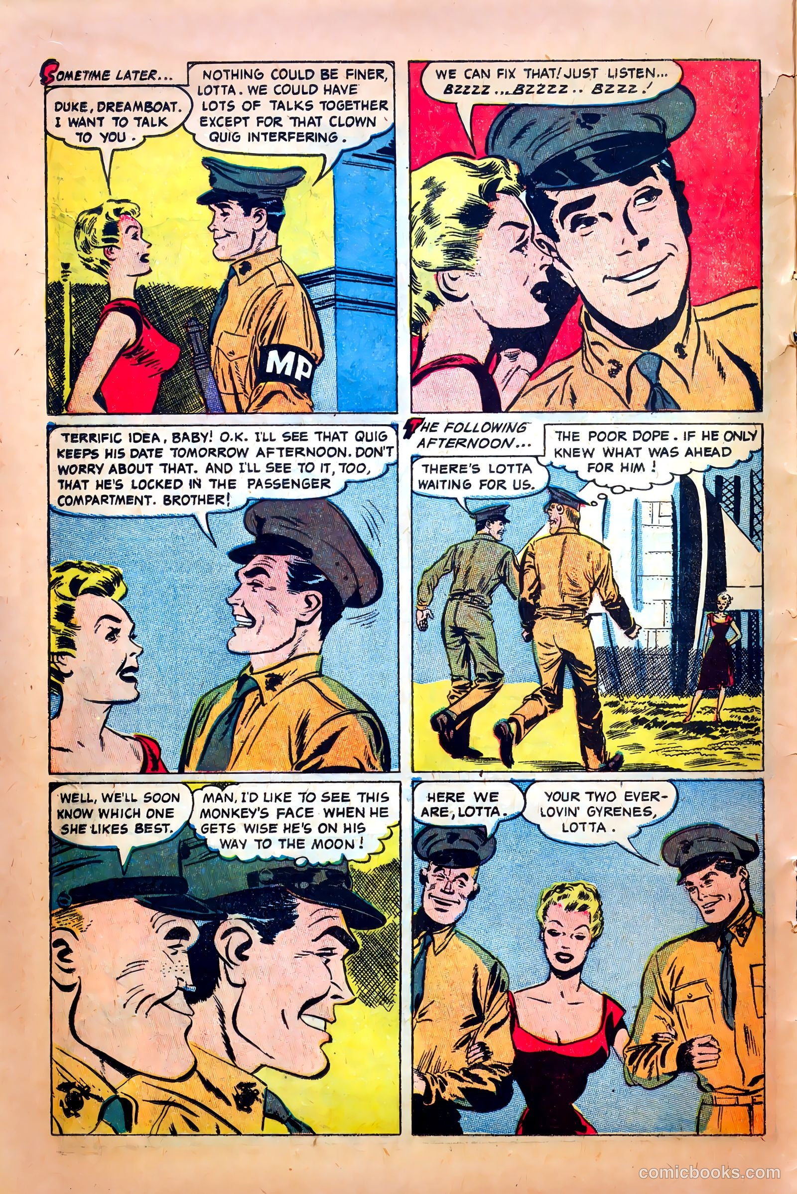 Fighting Leathernecks #6 (1952) — page 12 of 36