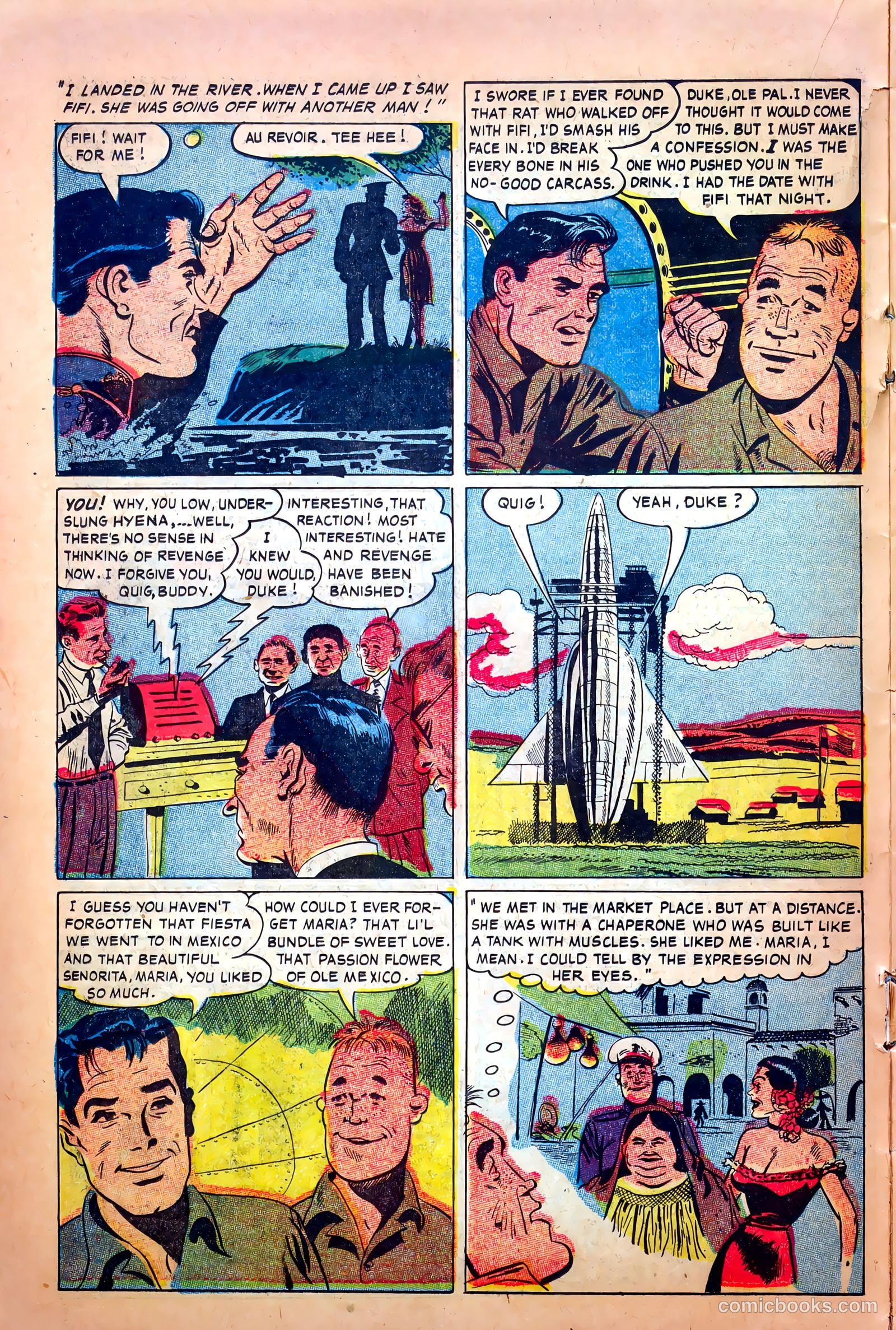 Fighting Leathernecks #6 (1952) — page 16 of 36