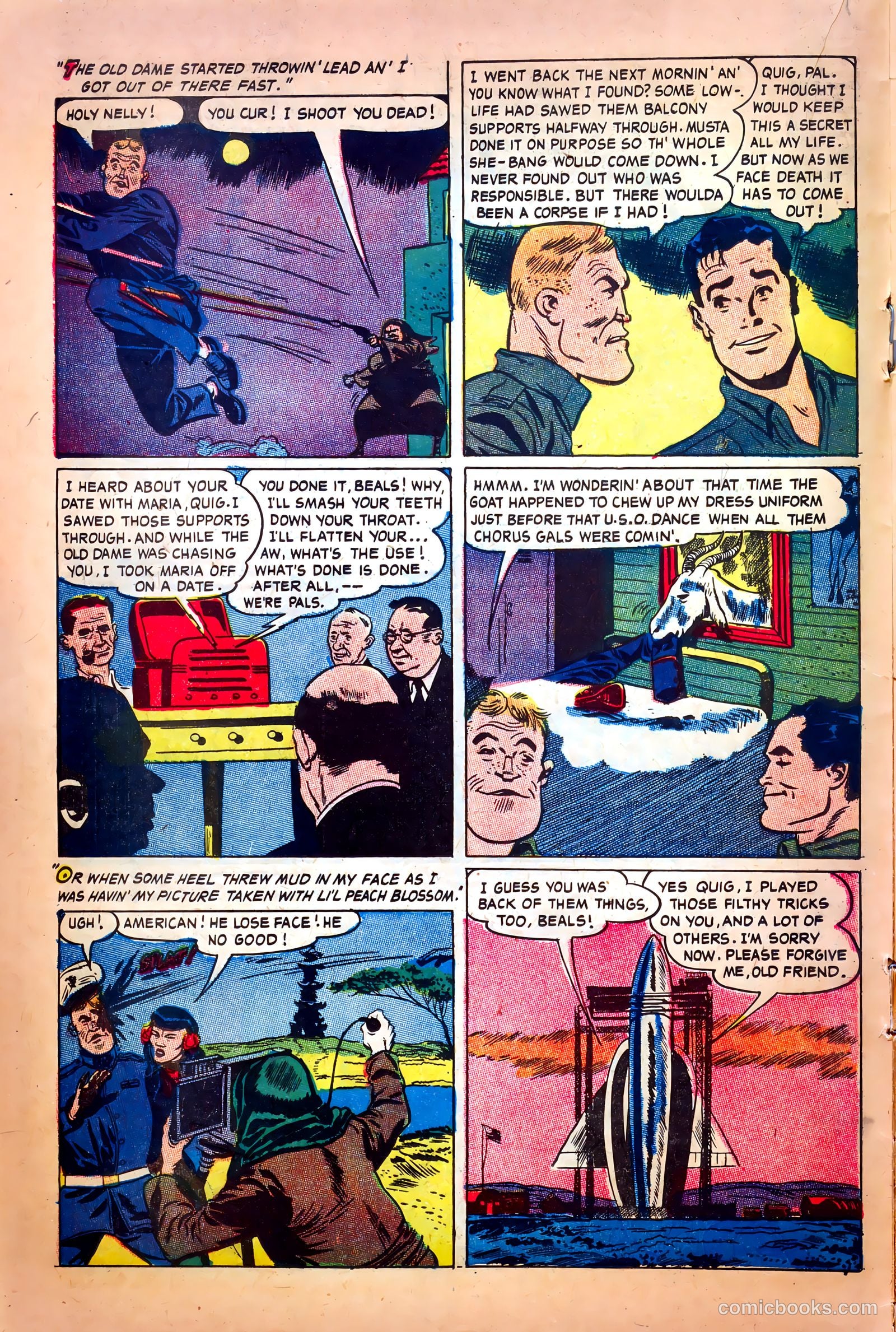 Fighting Leathernecks #6 (1952) — page 18 of 36