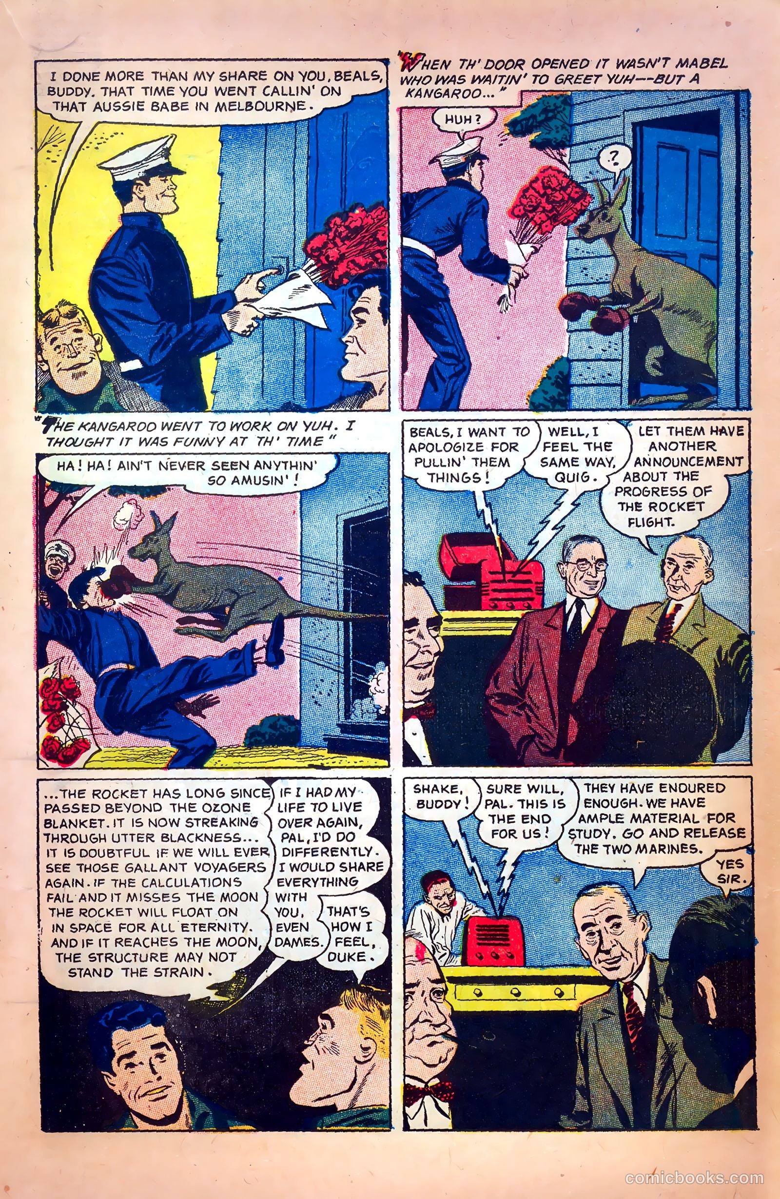 Fighting Leathernecks #6 (1952) — page 19 of 36