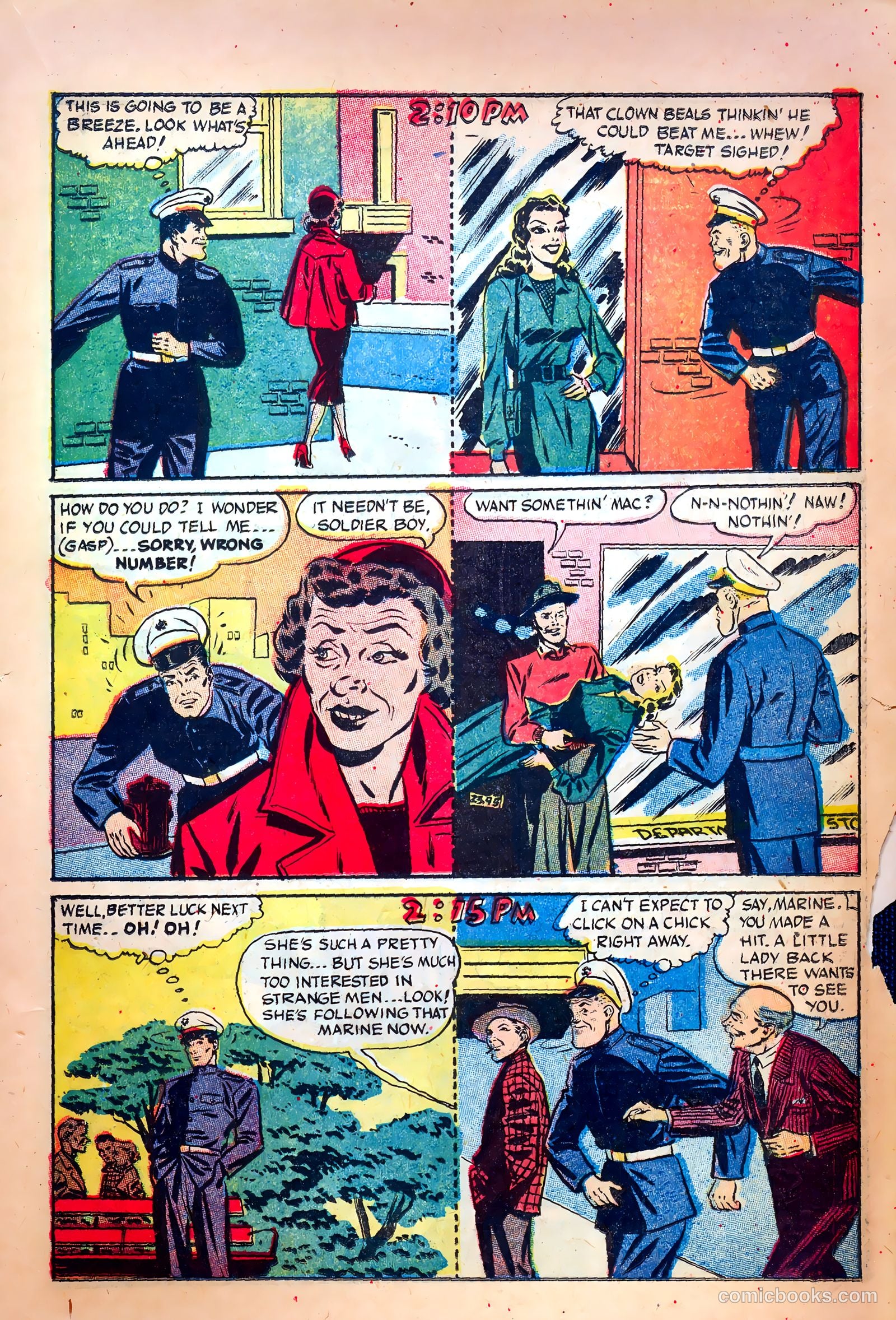 Fighting Leathernecks #6 (1952) — page 23 of 36