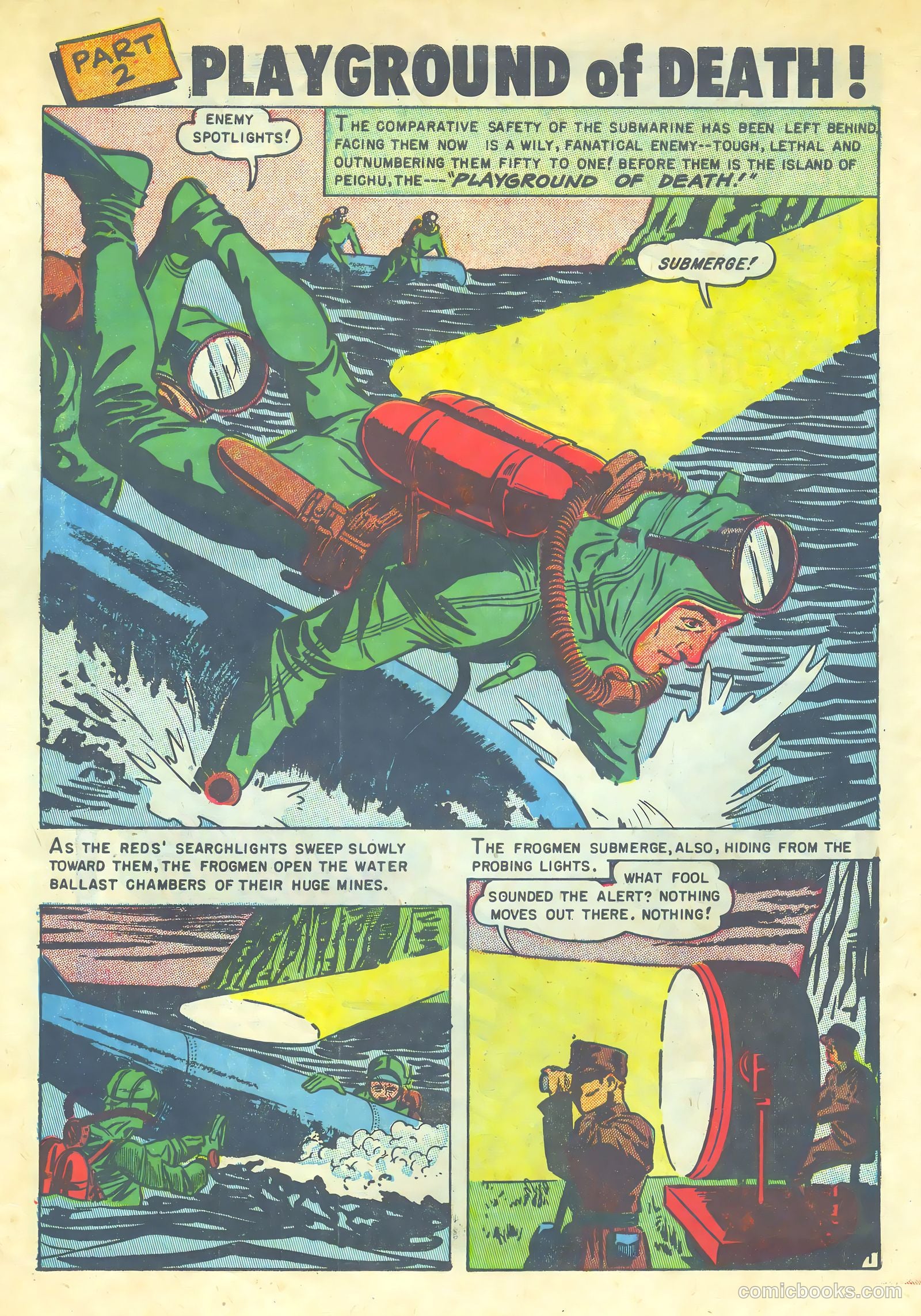 Fighting Undersea Commandos #2 (1952) — page 10 of 36