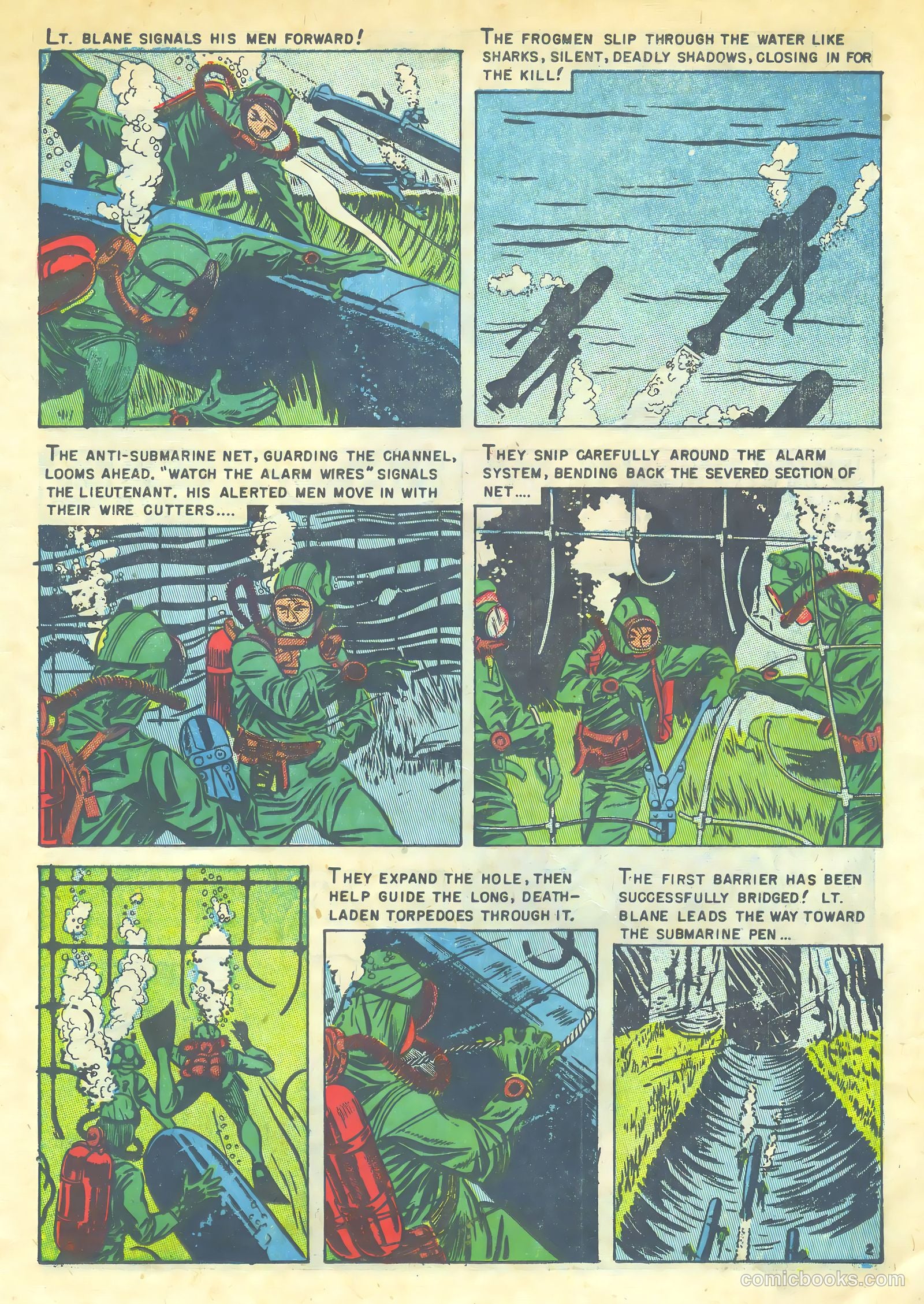 Fighting Undersea Commandos #2 (1952) — page 11 of 36