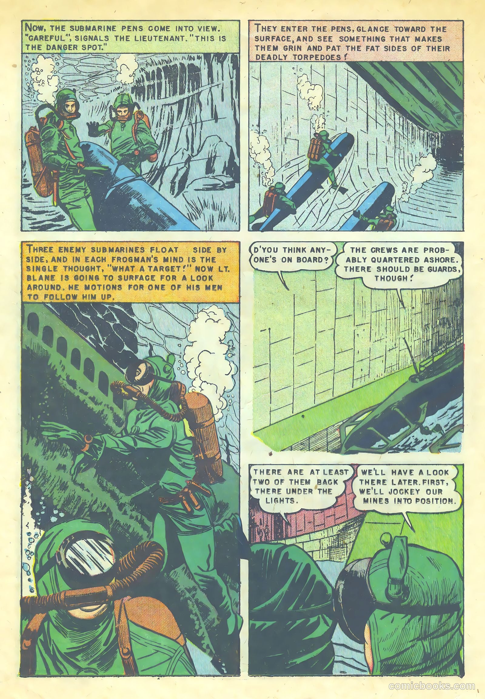 Fighting Undersea Commandos #2 (1952) — page 12 of 36