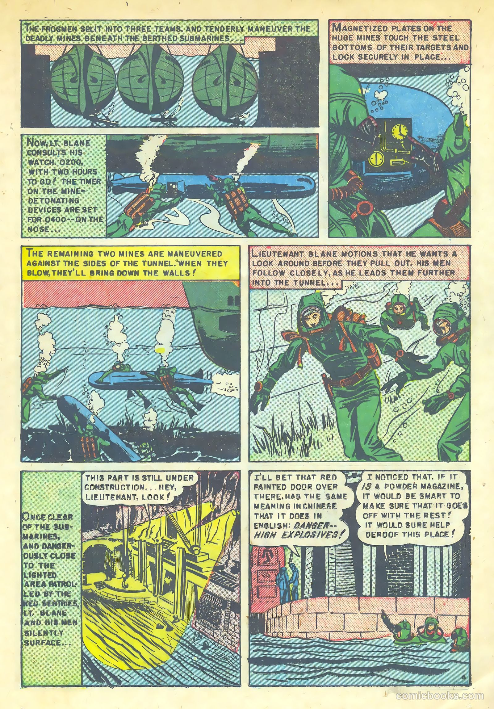 Fighting Undersea Commandos #2 (1952) — page 13 of 36