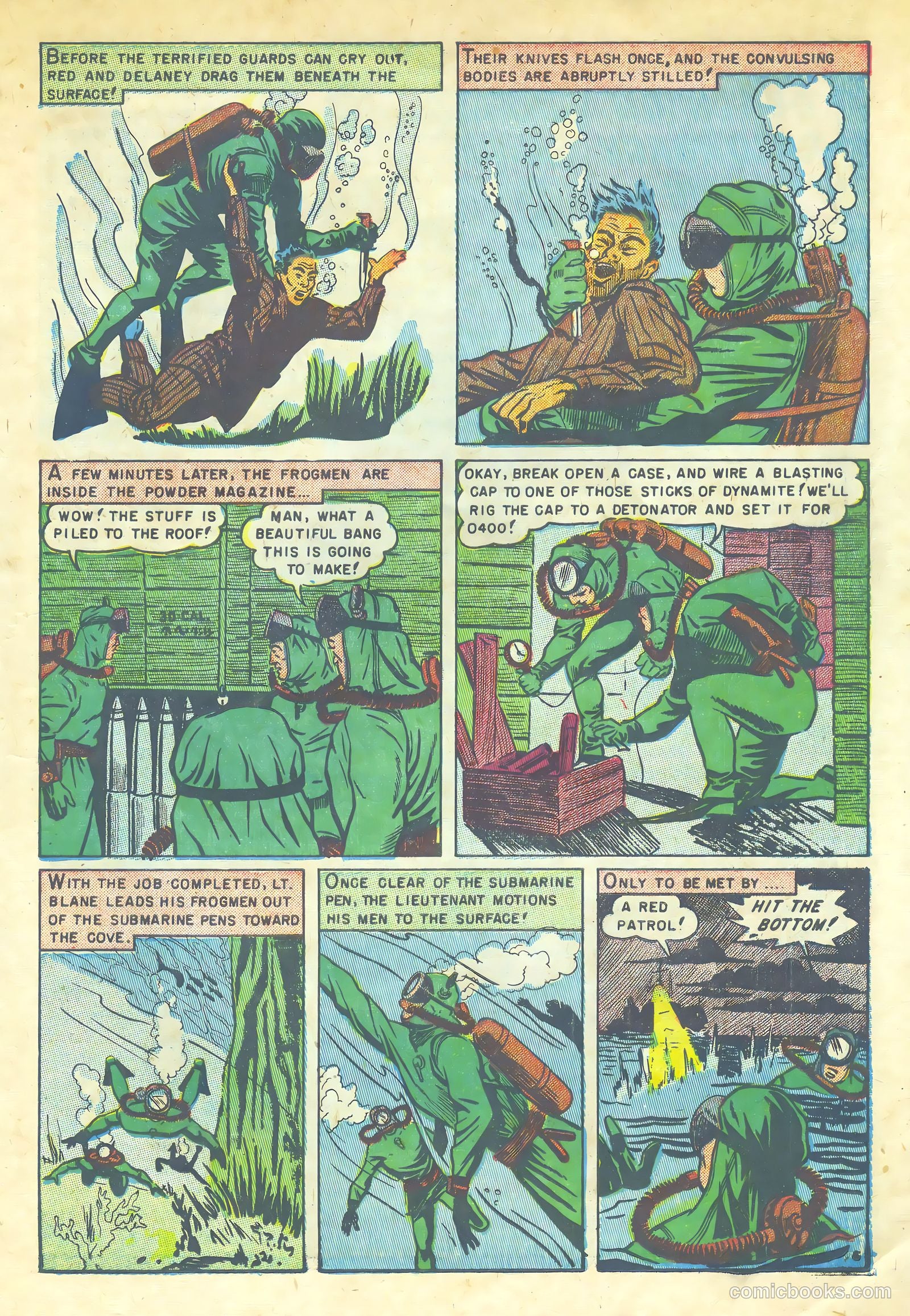 Fighting Undersea Commandos #2 (1952) — page 15 of 36