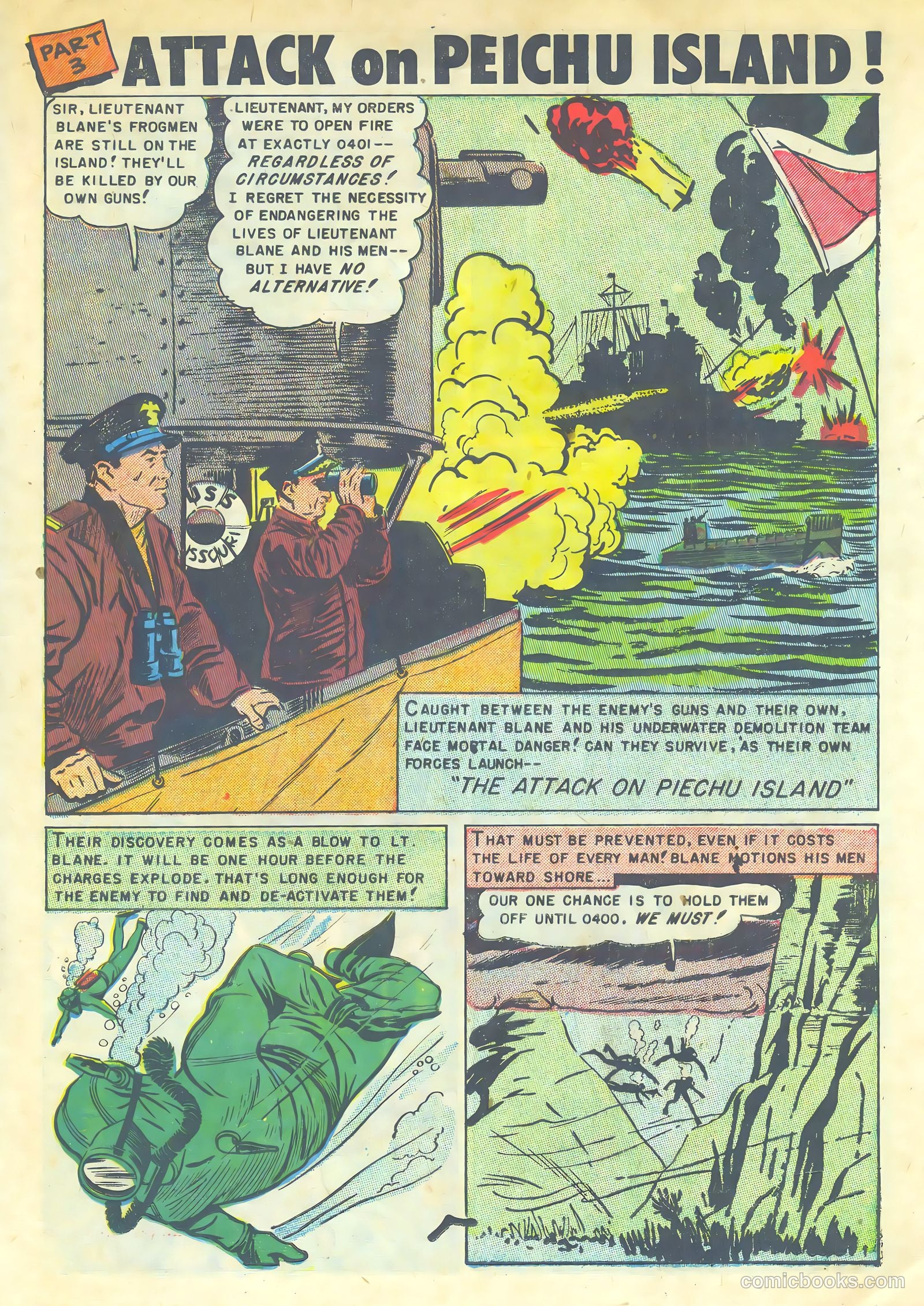 Fighting Undersea Commandos #2 (1952) — page 19 of 36