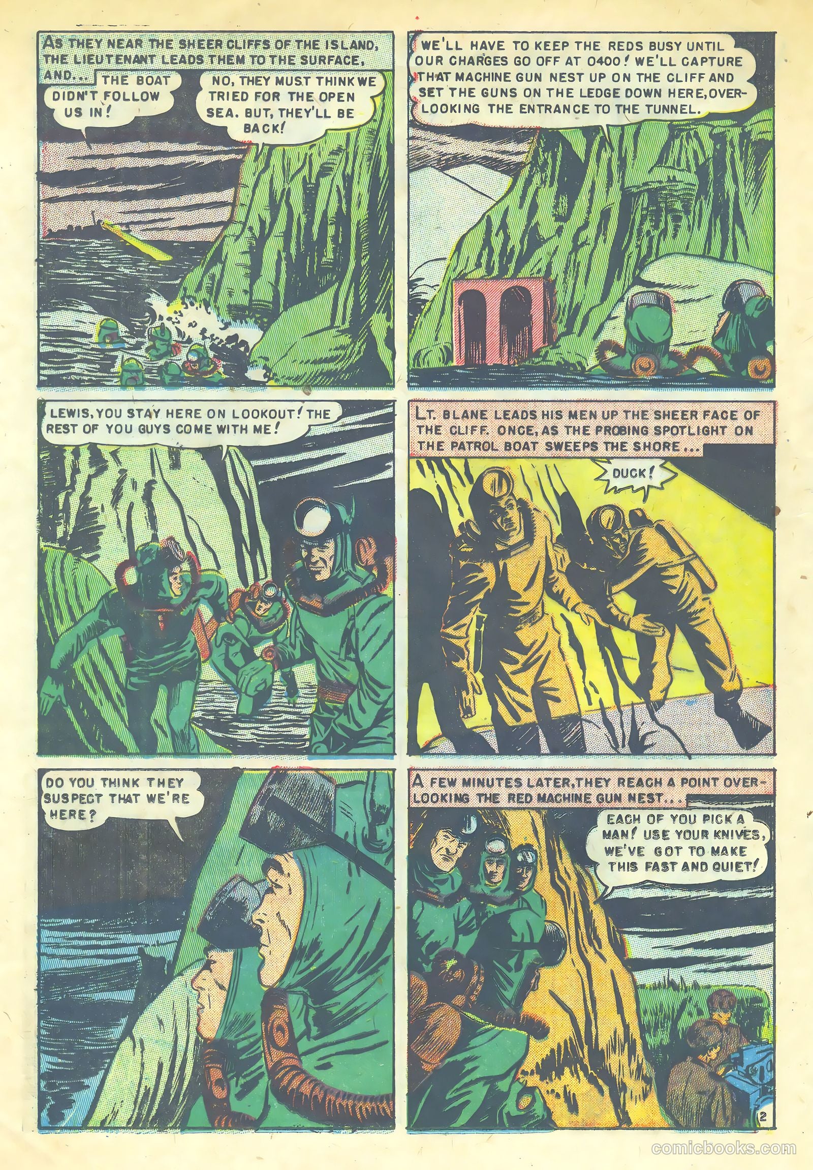 Fighting Undersea Commandos #2 (1952) — page 20 of 36
