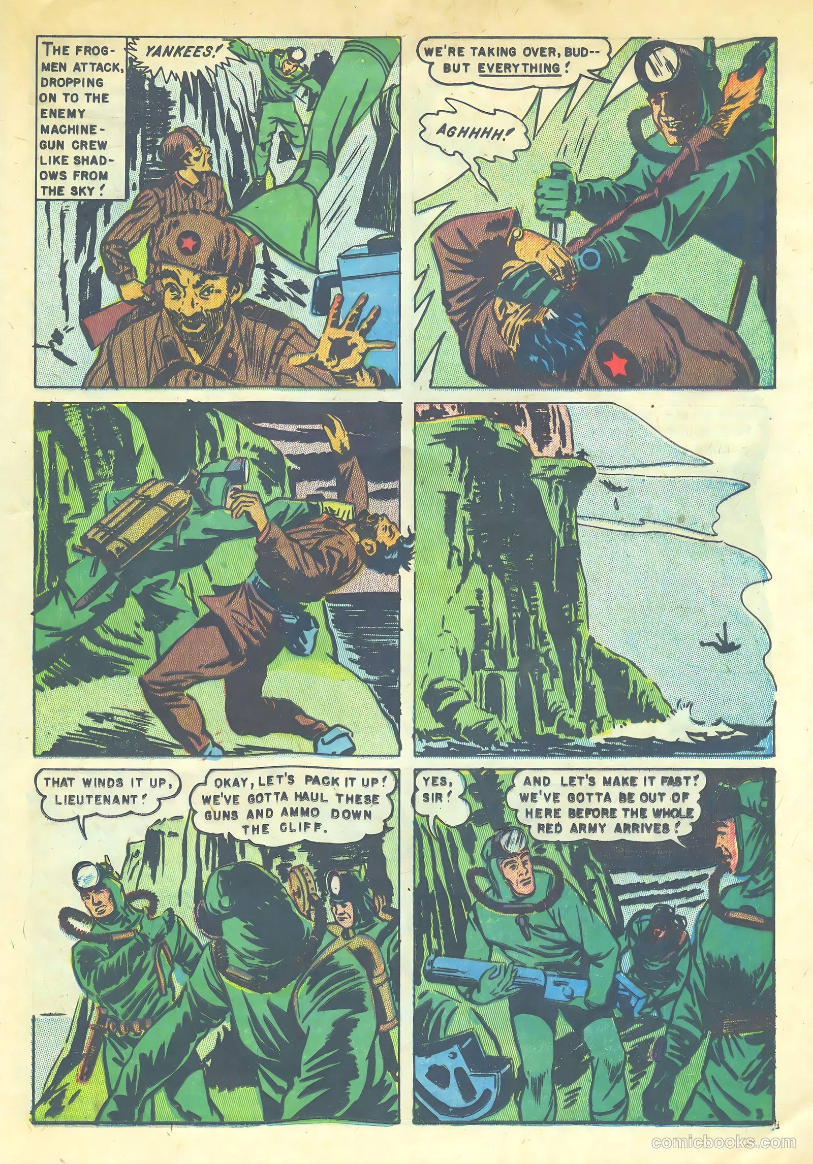 Fighting Undersea Commandos #2 (1952) — page 21 of 36