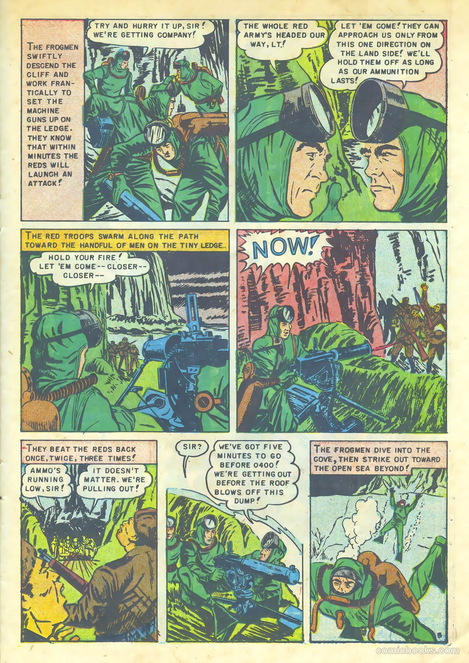 Fighting Undersea Commandos #2 (1952) — page 23 of 36
