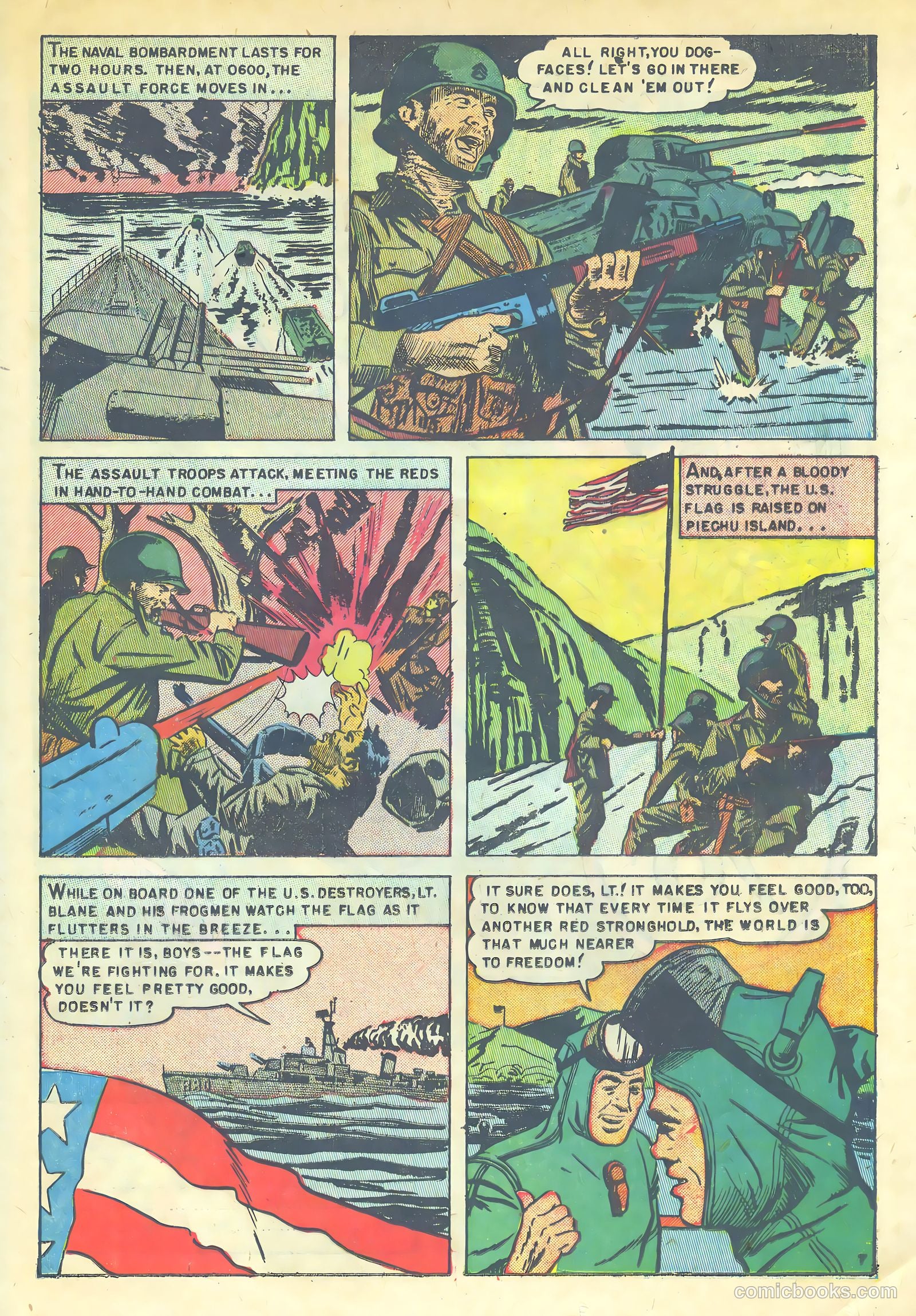 Fighting Undersea Commandos #2 (1952) — page 25 of 36