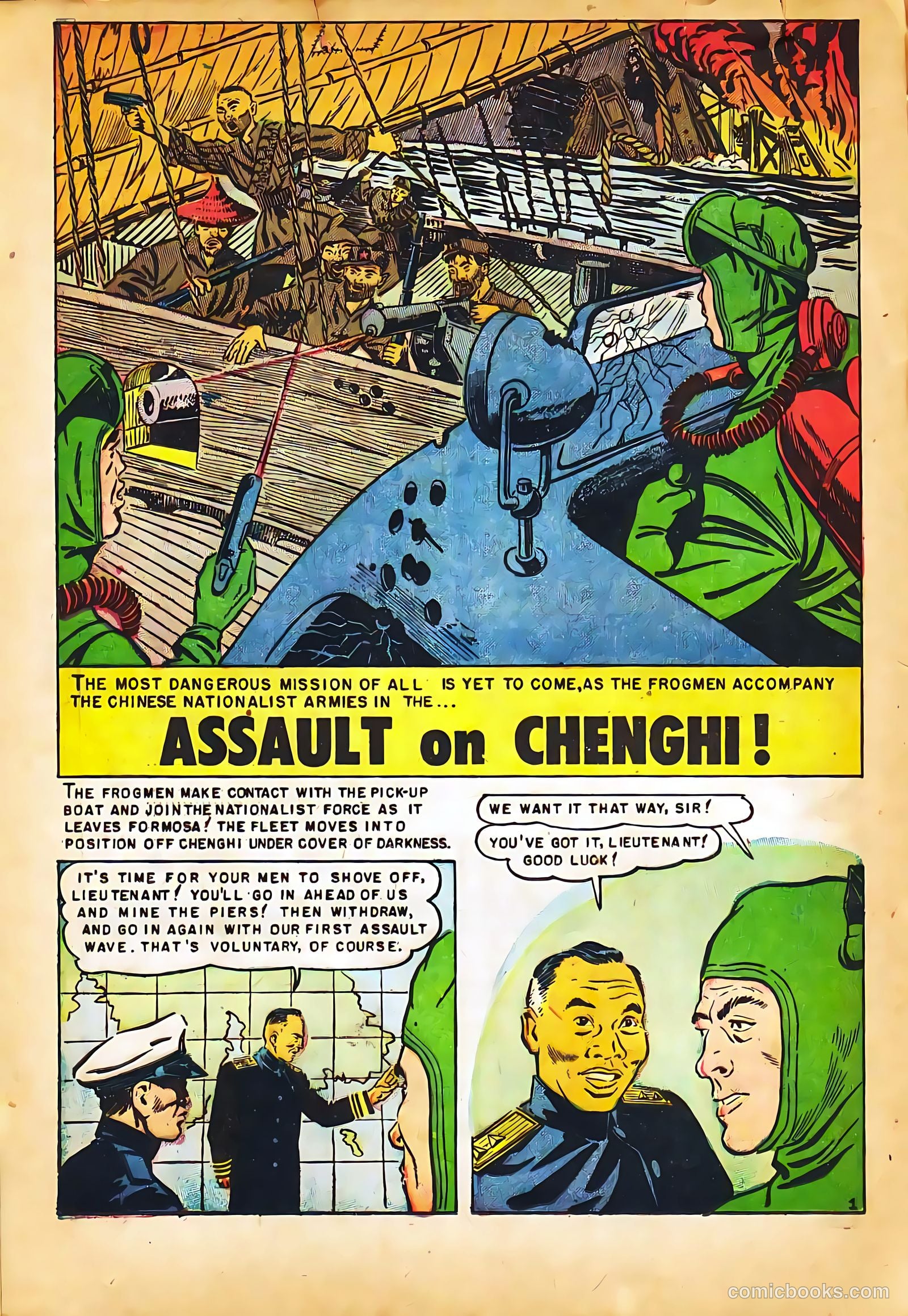Fighting Undersea Commandos #3 (1952) — page 20 of 36