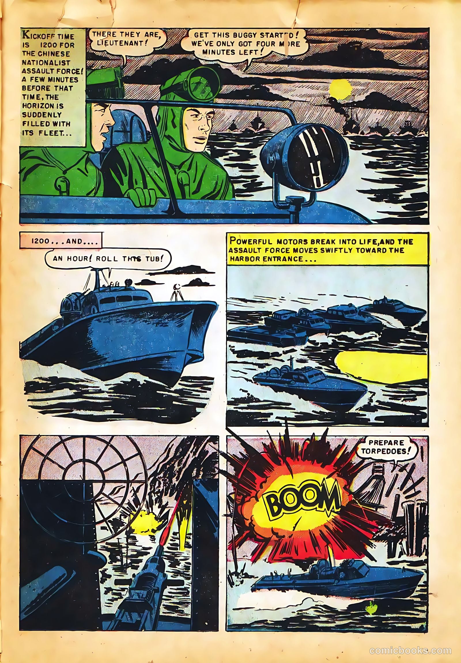 Fighting Undersea Commandos #3 (1952) — page 23 of 36
