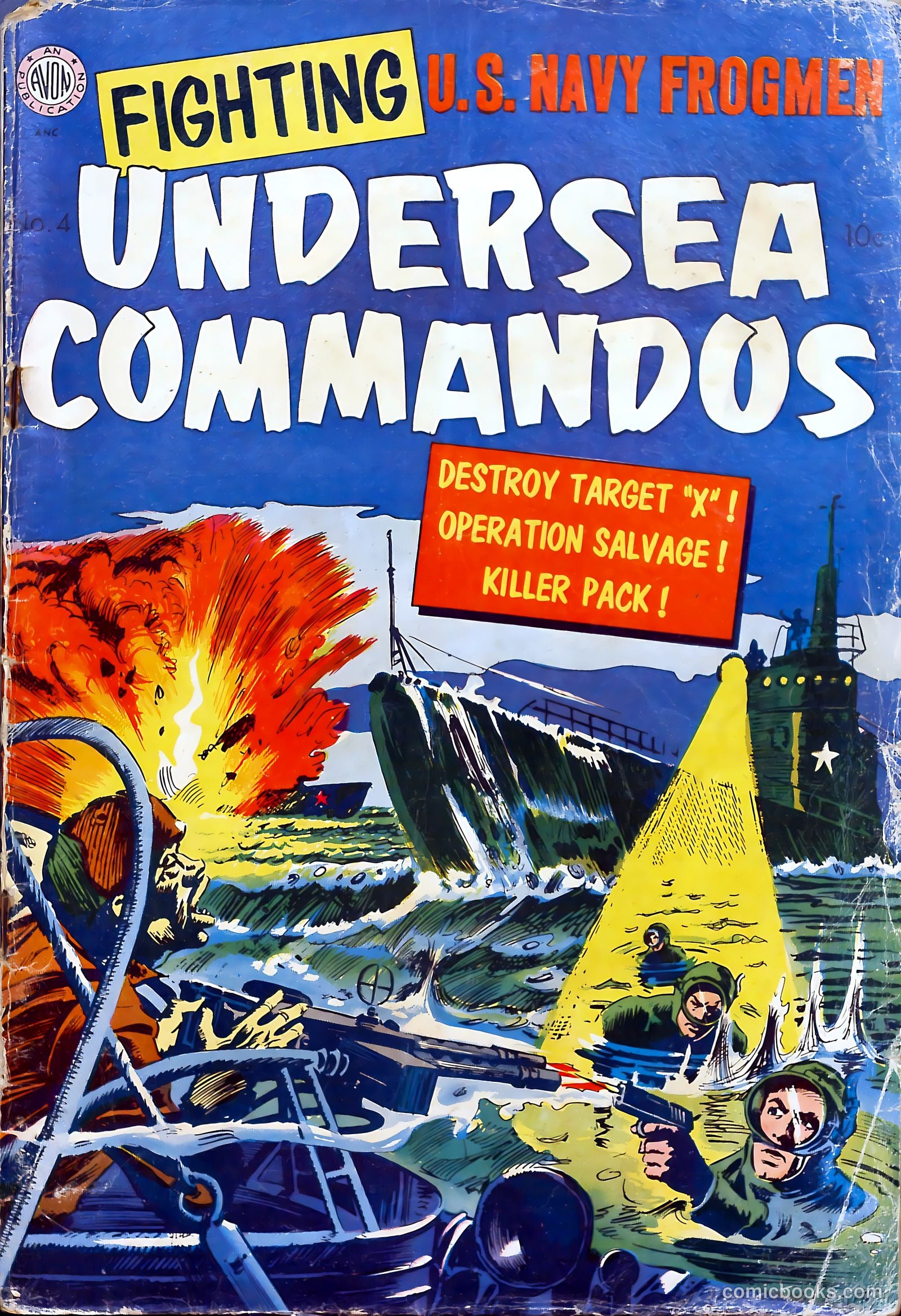 Fighting Undersea Commandos #4