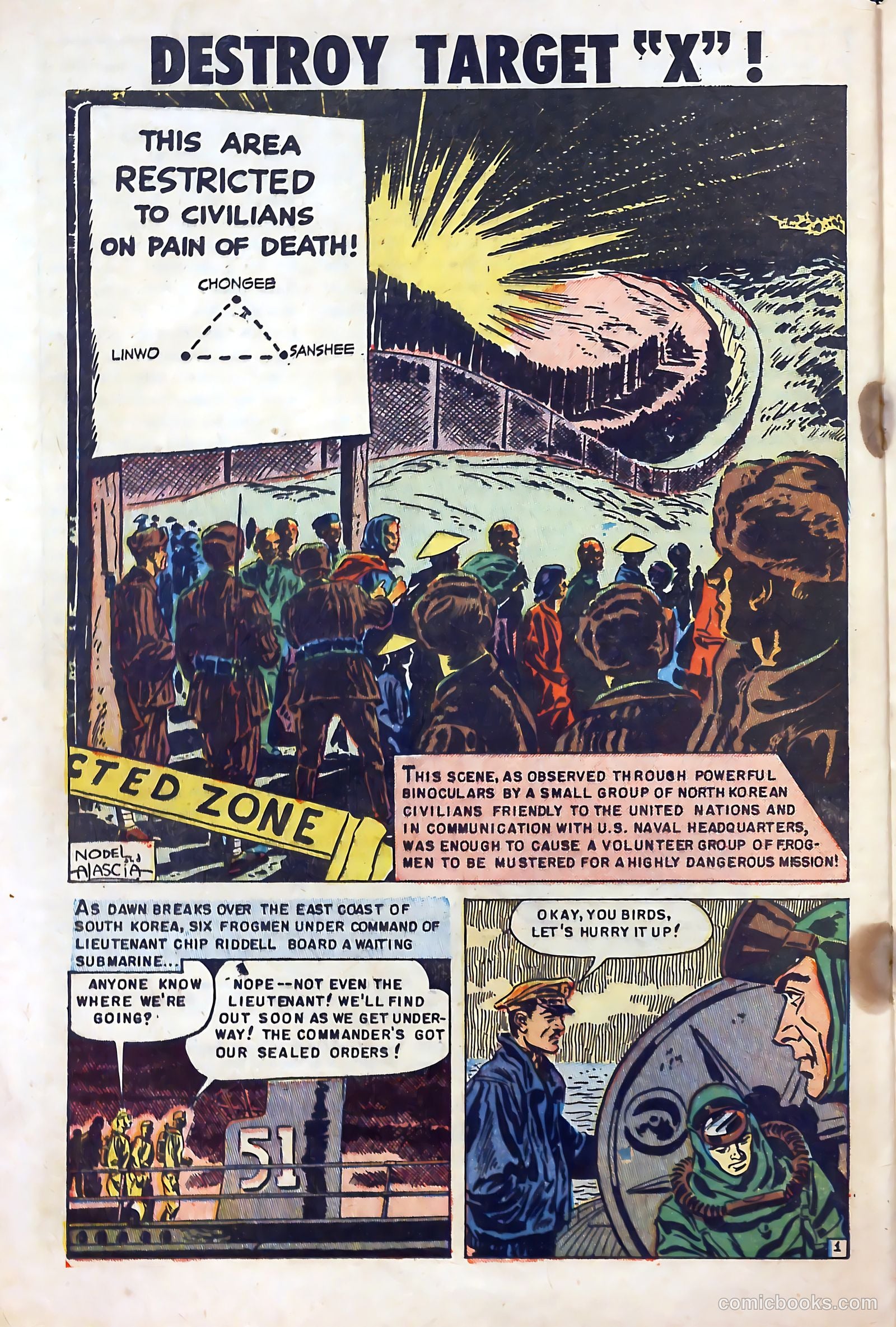 Fighting Undersea Commandos #4 (1952) — page 20 of 36