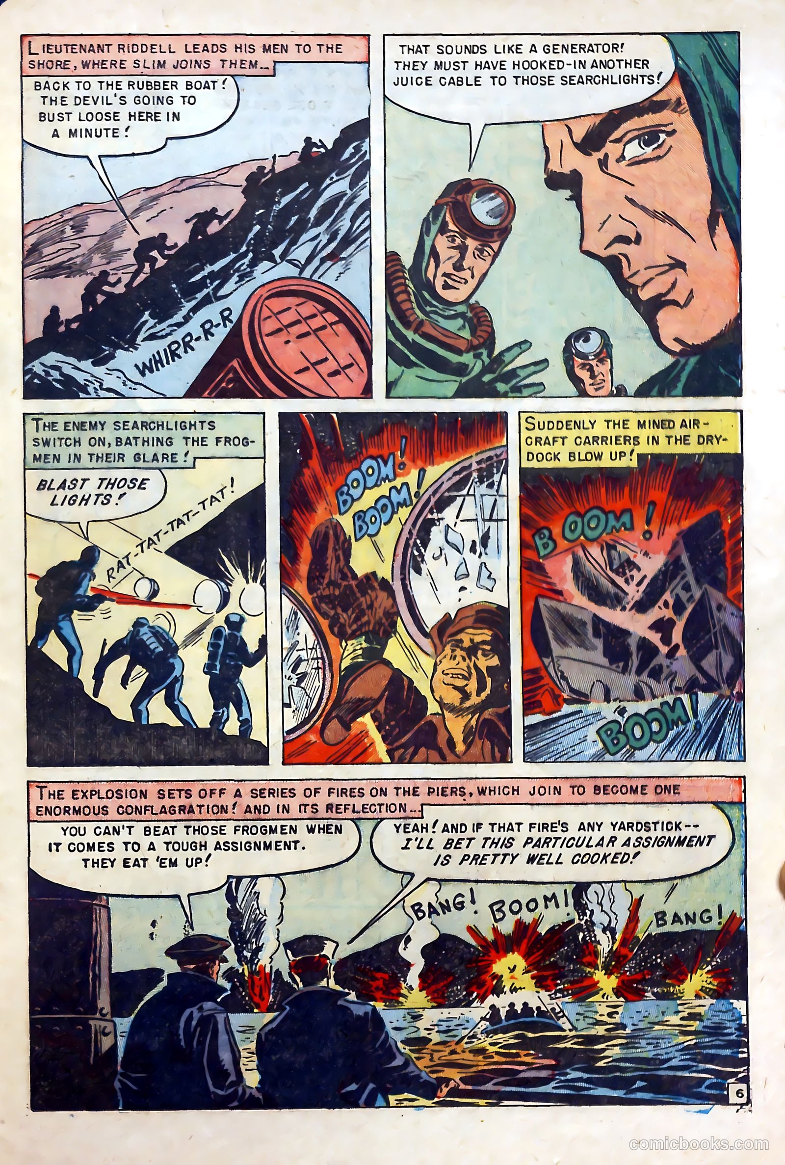 Fighting Undersea Commandos #4 (1952) — page 25 of 36