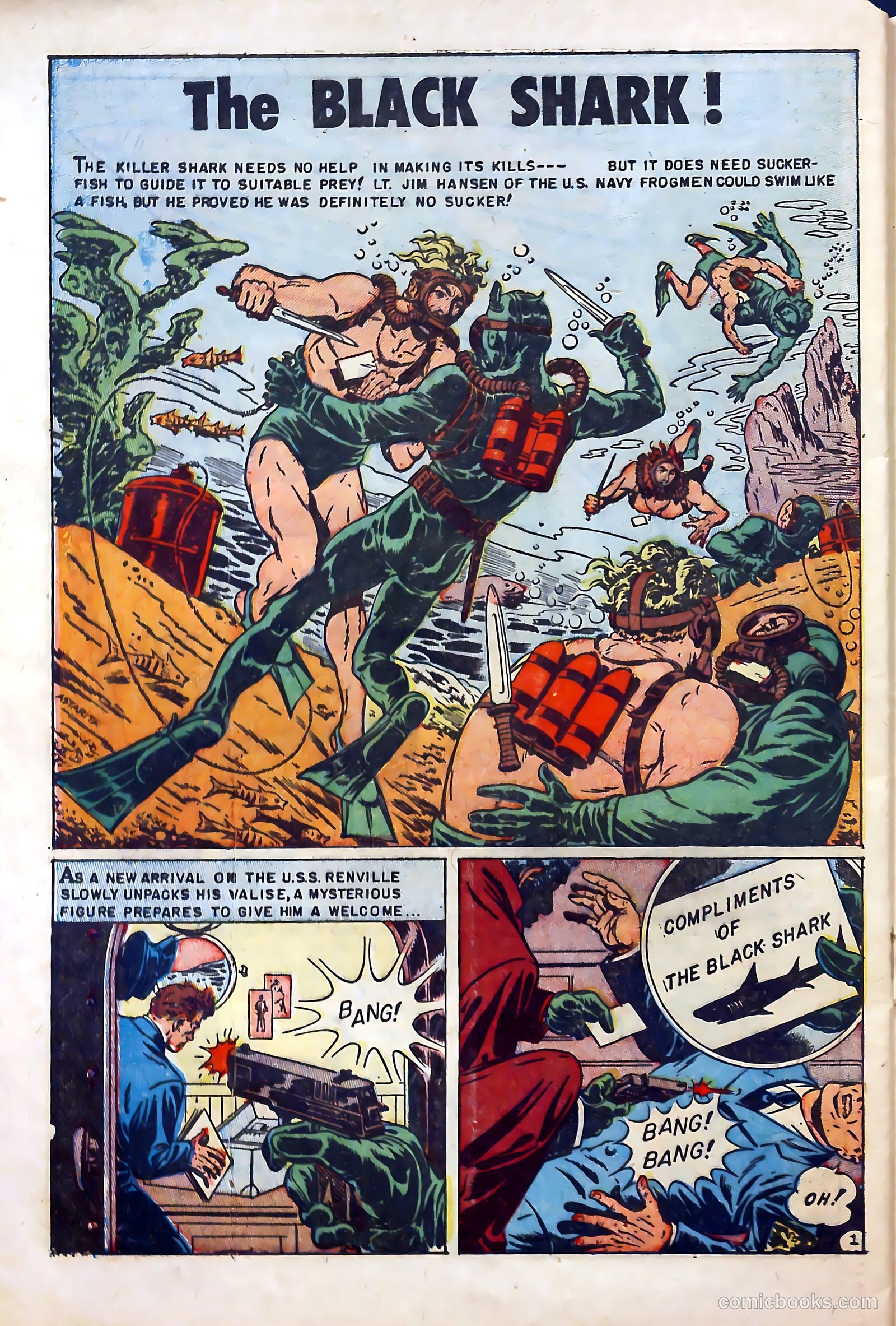Fighting Undersea Commandos #4 (1952) — page 28 of 36
