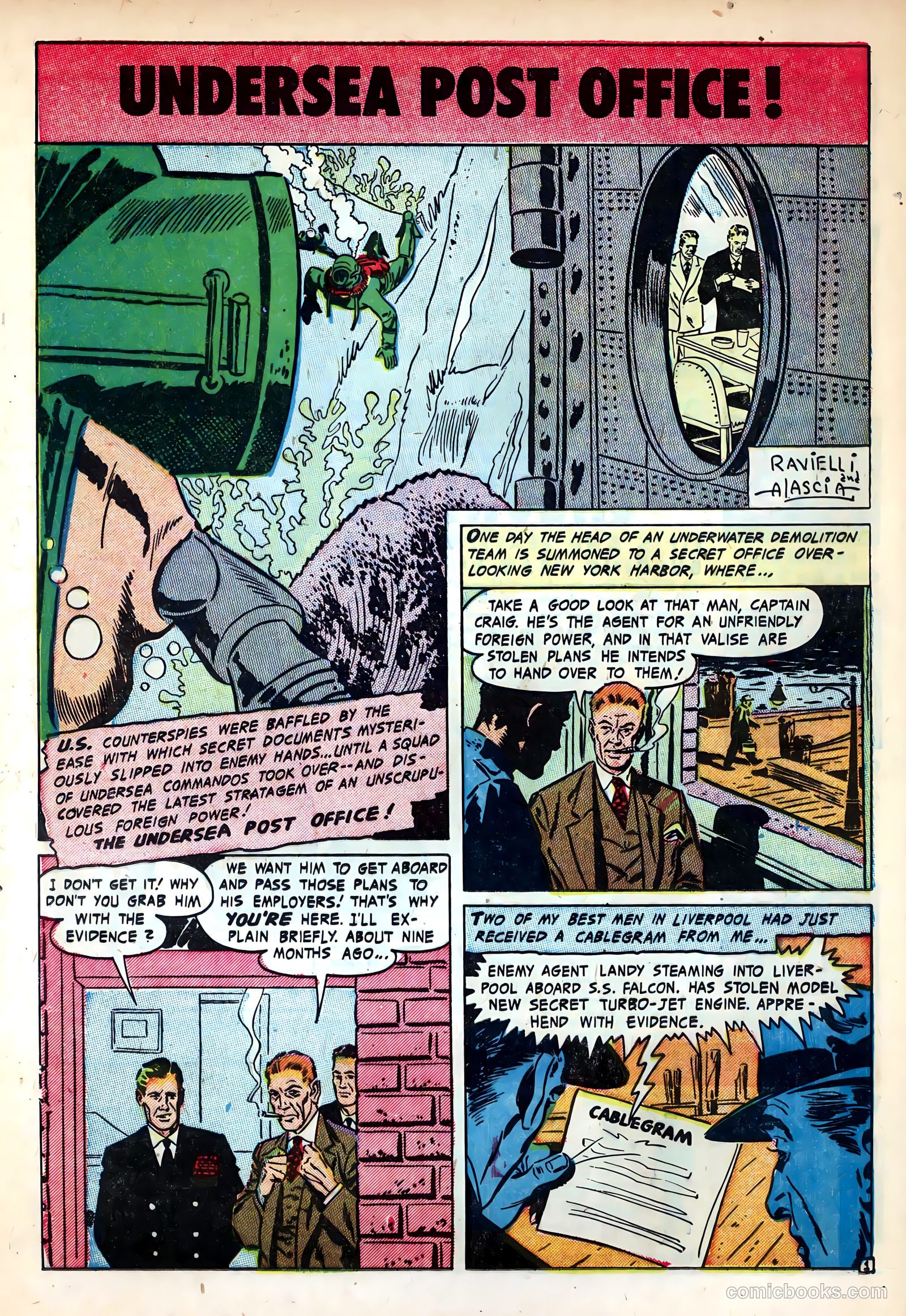 Fighting Undersea Commandos #5 (1953) — page 12 of 36