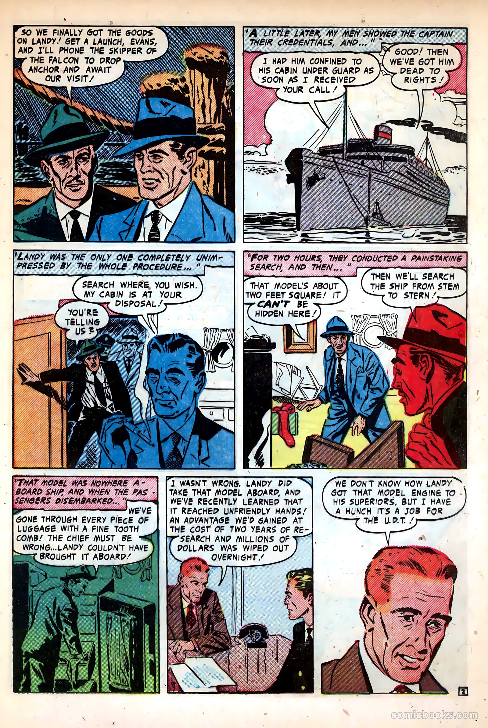 Fighting Undersea Commandos #5 (1953) — page 13 of 36