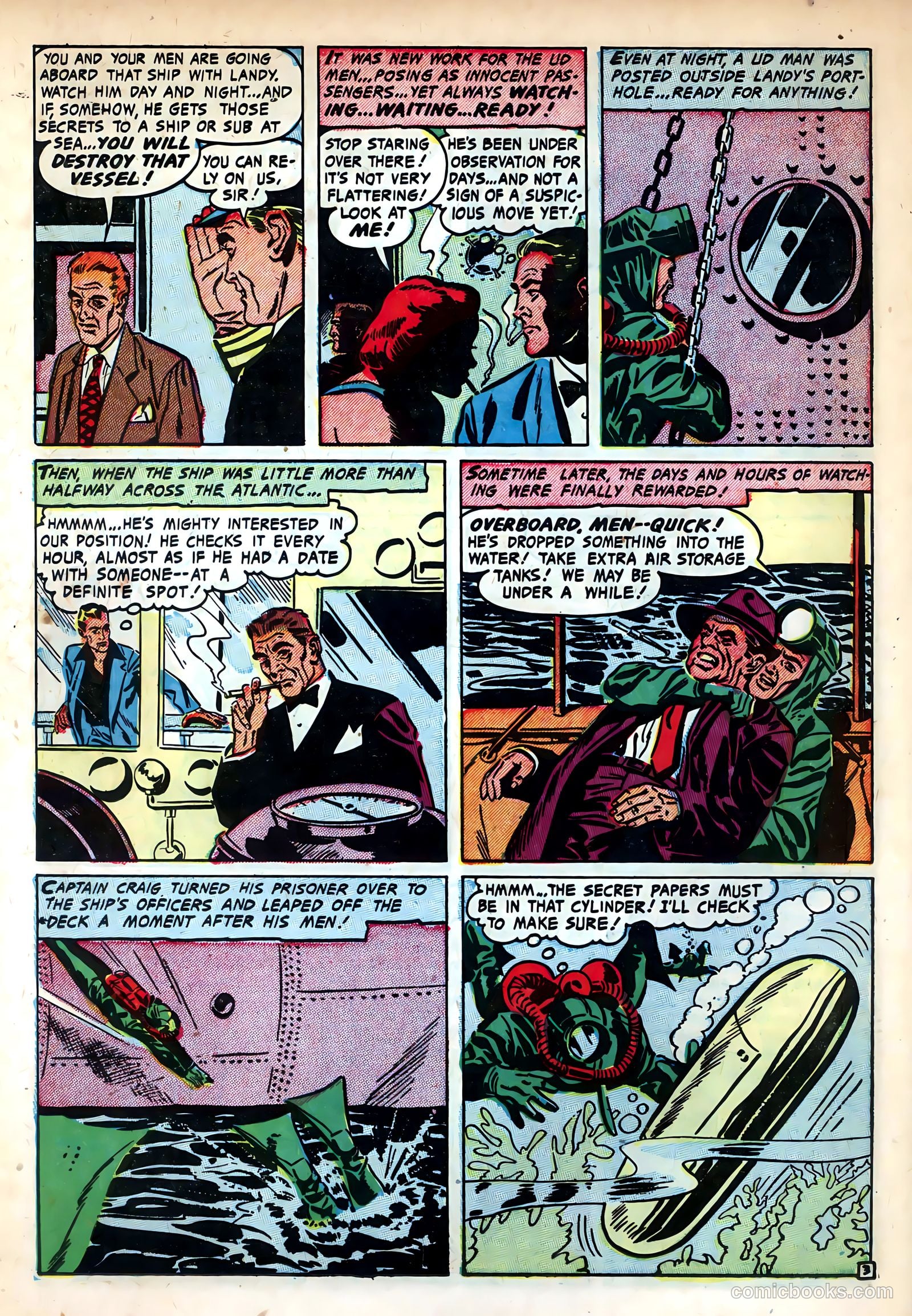 Fighting Undersea Commandos #5 (1953) — page 14 of 36