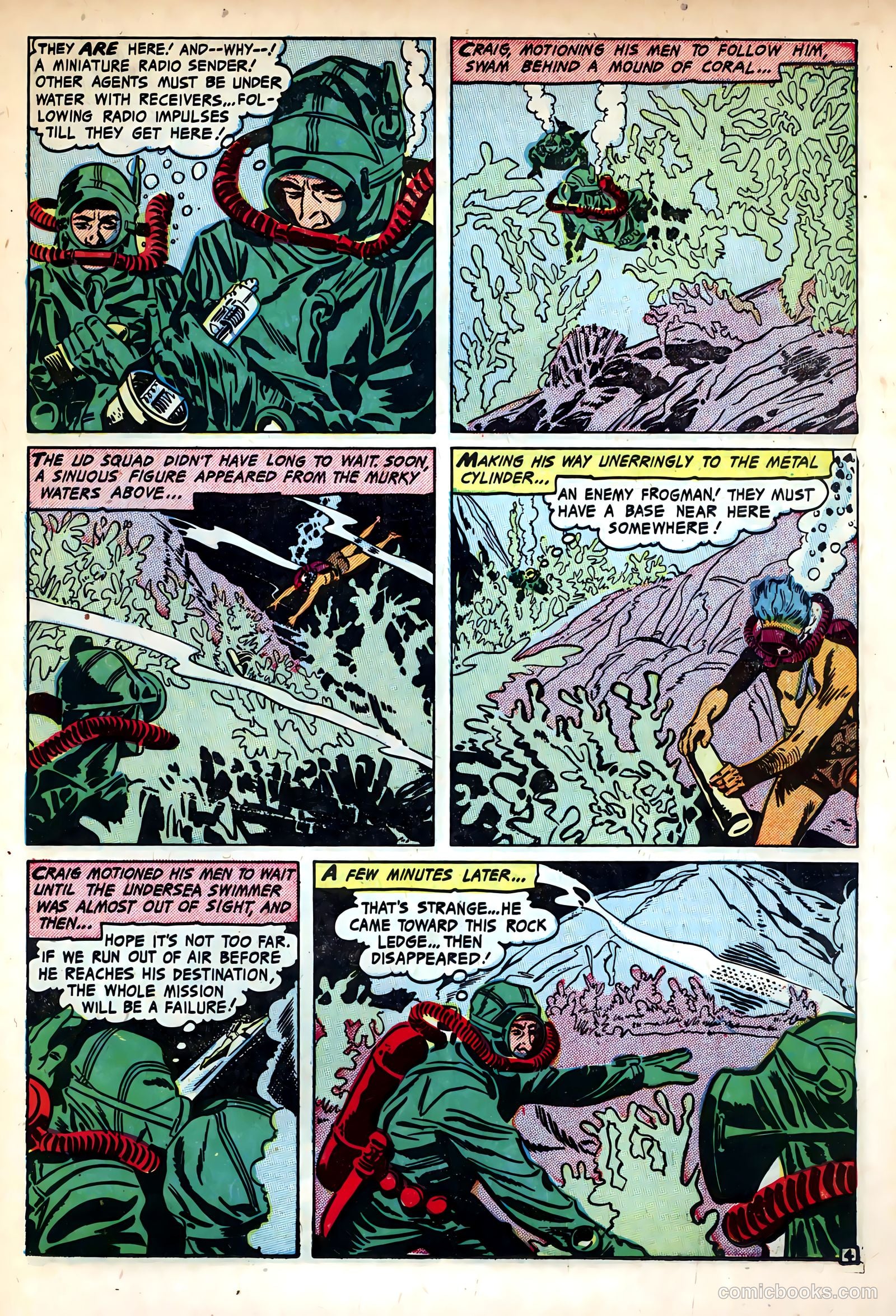 Fighting Undersea Commandos #5 (1953) — page 15 of 36