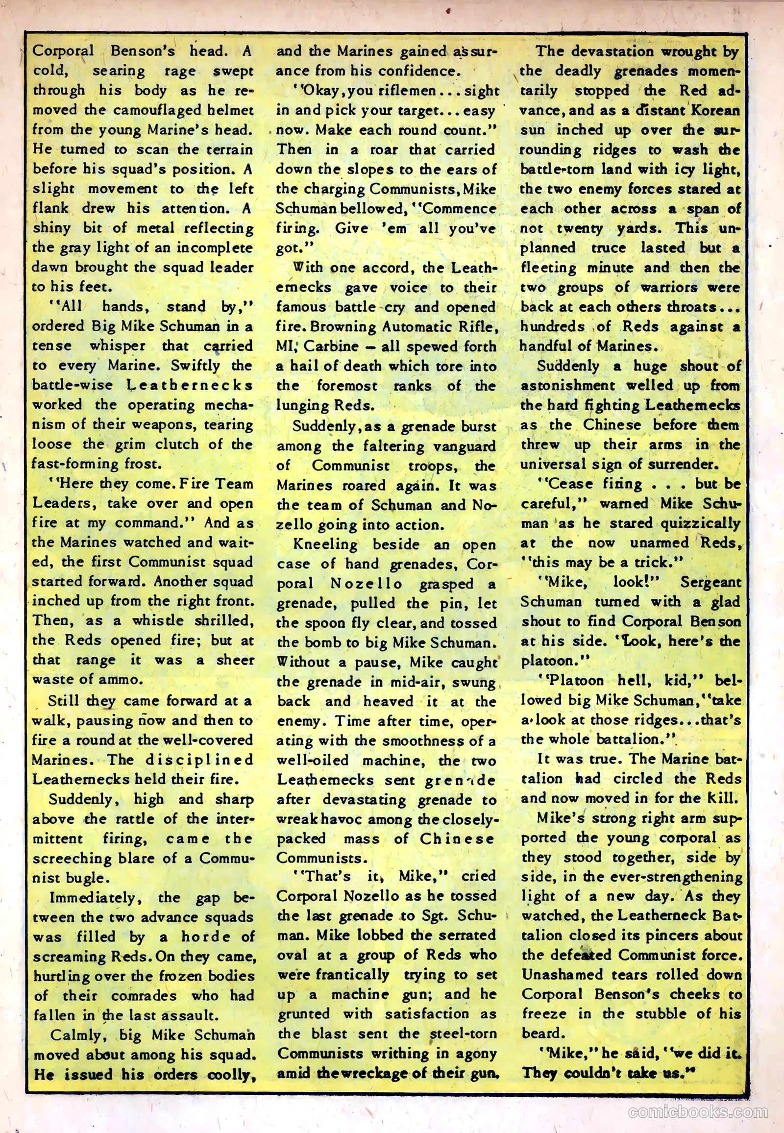 Fighting Undersea Commandos #5 (1953) — page 19 of 36