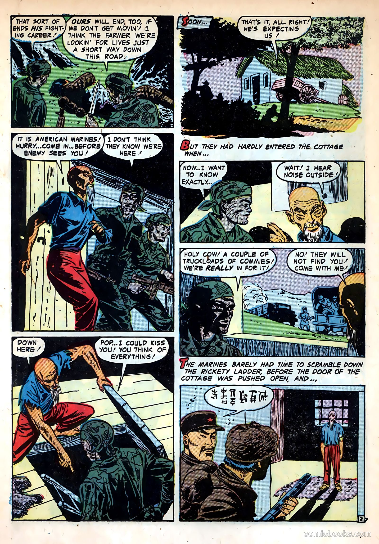 Fighting Undersea Commandos #5 (1953) — page 22 of 36